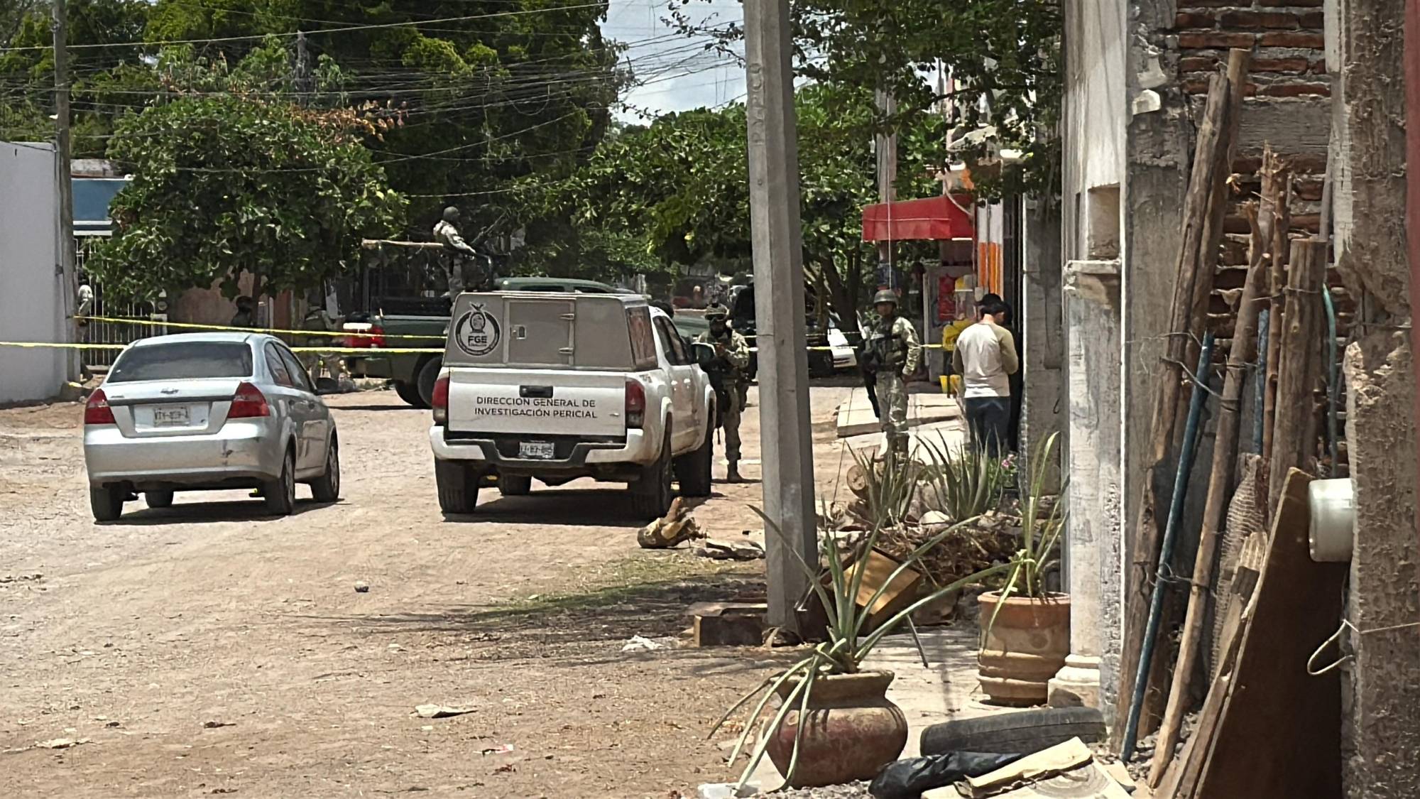 $!Balean un domicilio de la Adolfo López Mateos, en Culiacán; no registran heridos
