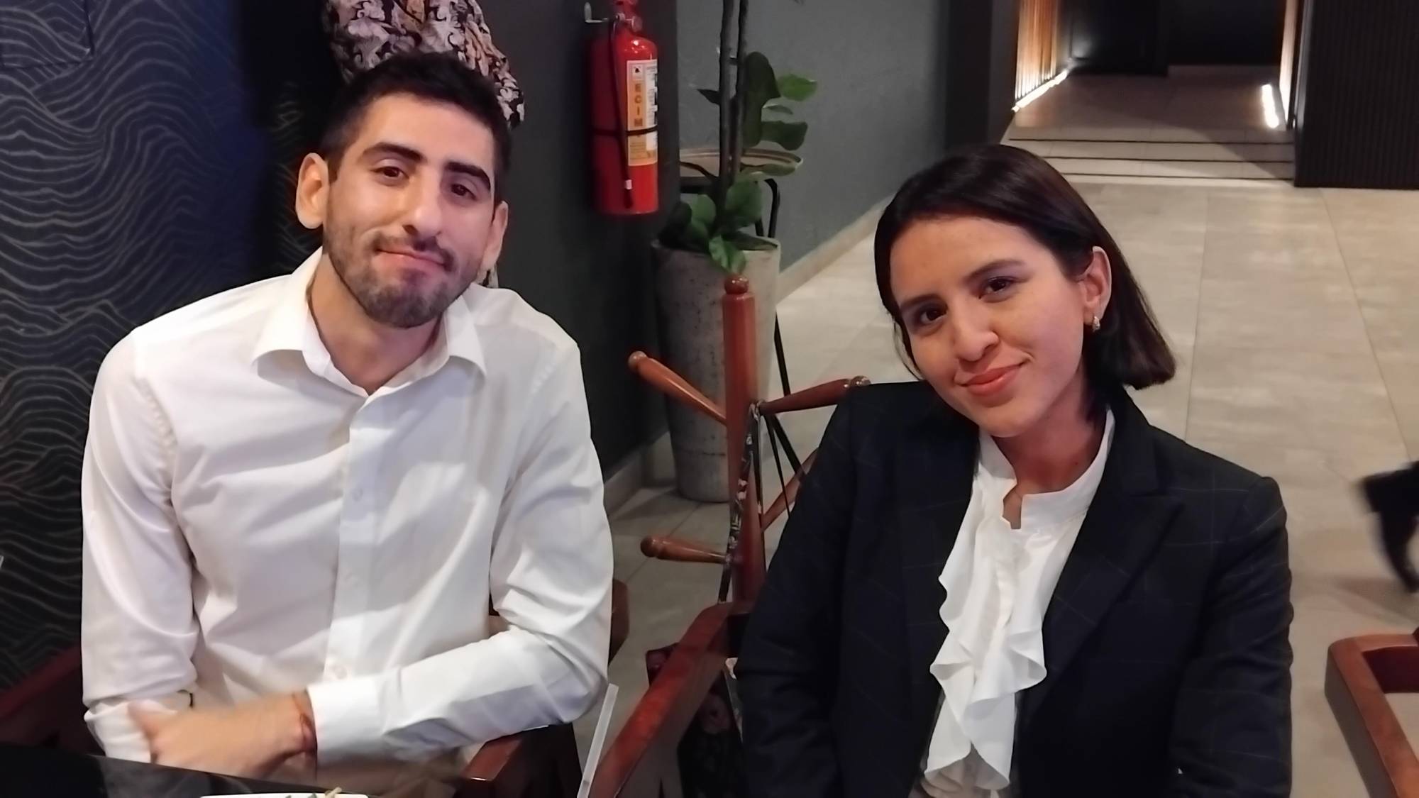 $!Andy Astorga y Jassel Bastidas.