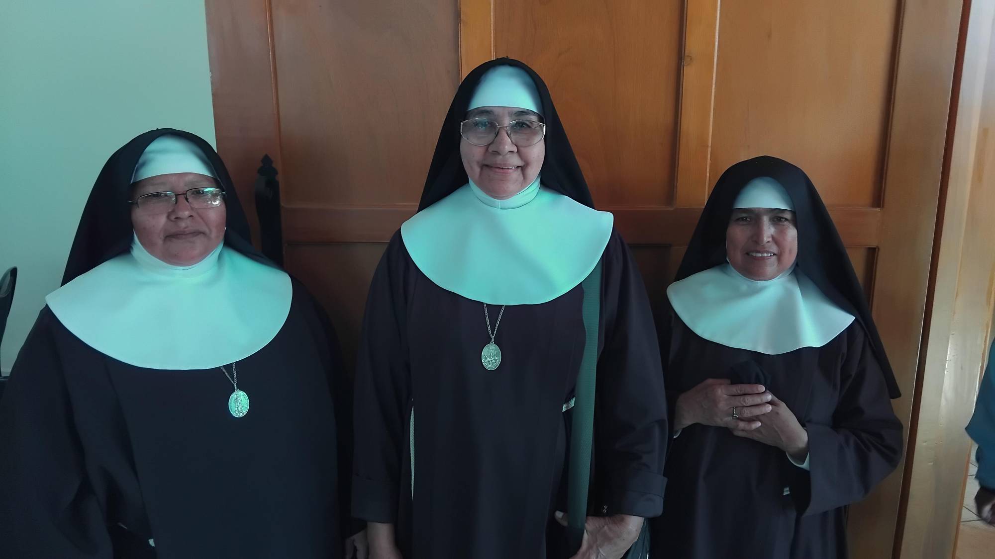 $!Religiosas Clarisas Capuchinas se suman a la celebración de la consagración de la capilla.