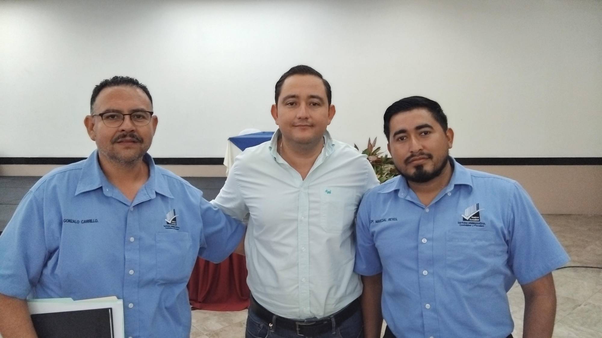 $!Gonzalo Carrillo, Mauro Higuera y Marcial Reyes.