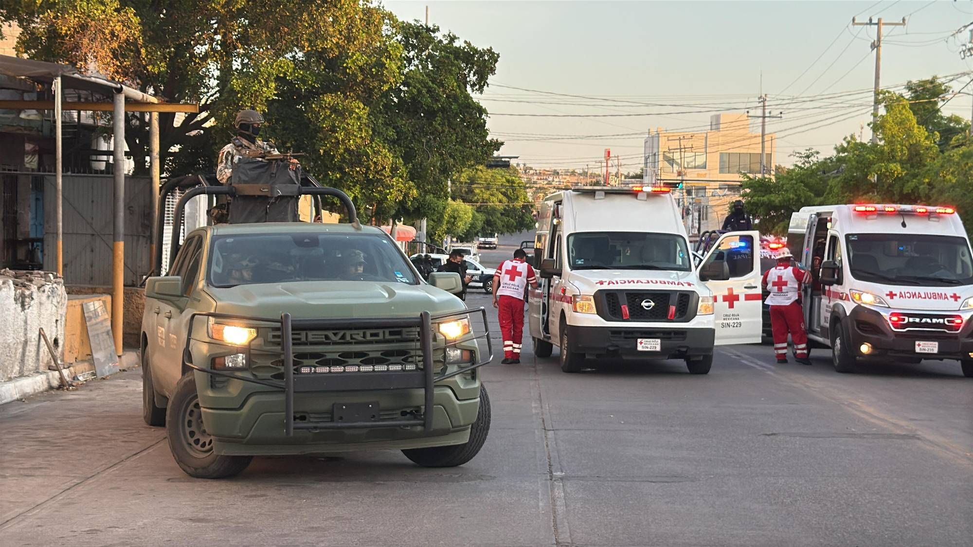 $!Padre e hijo resultan heridos en ataque armado en el sector Centro de Culiacán