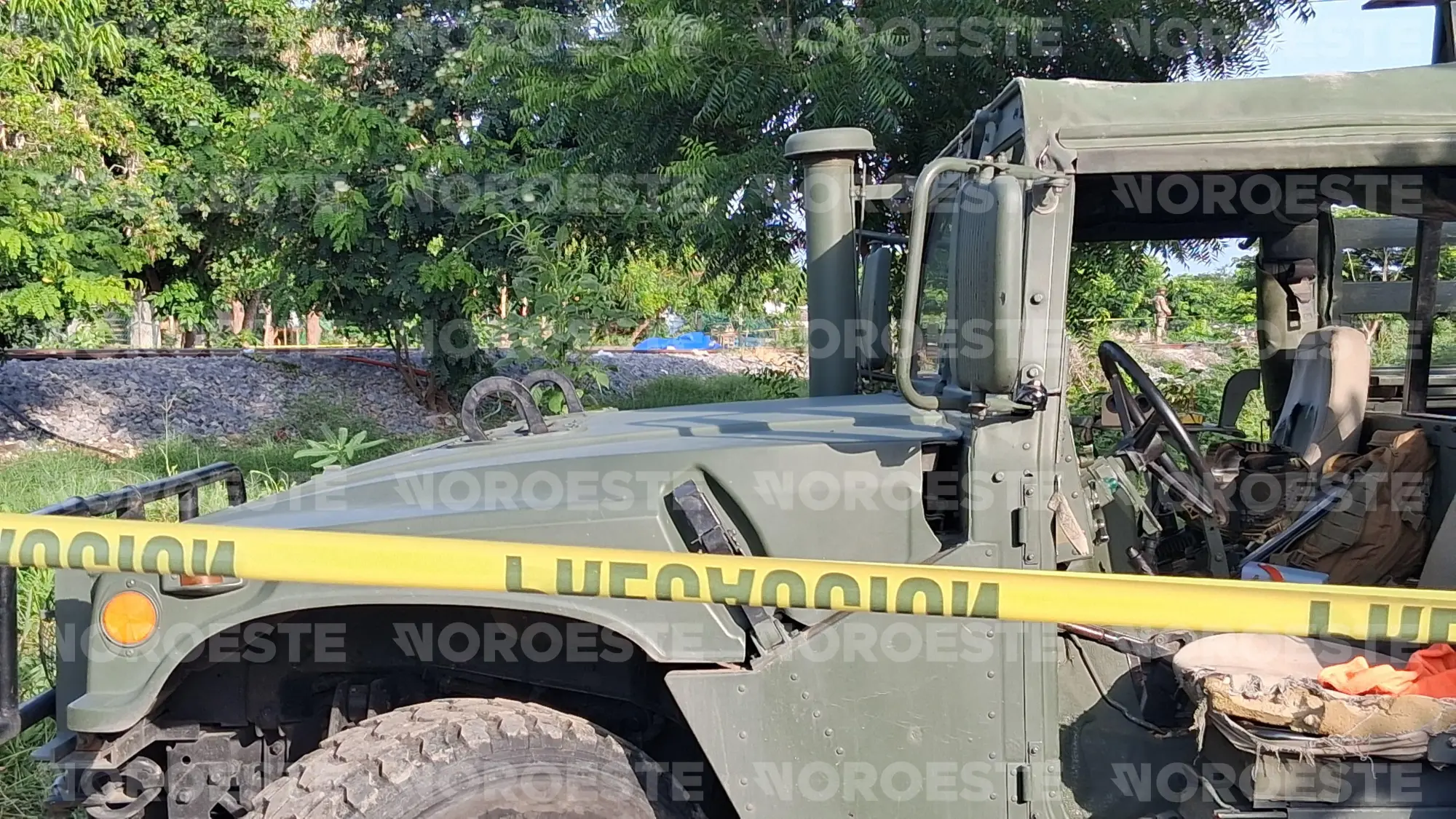 $!Muere hombre arrollado por el tren en la Invasión El Palmito, en Mazatlán
