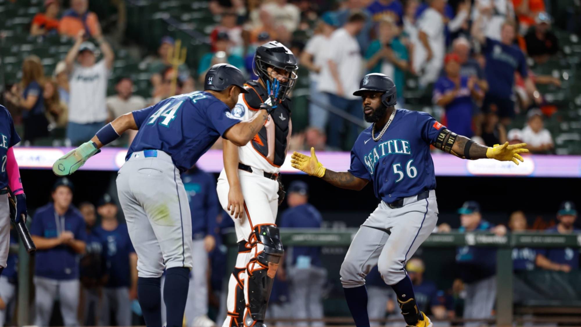$!Randy Arozarena evita lesión grave y mantiene en vilo a los Marineros de Seattle
