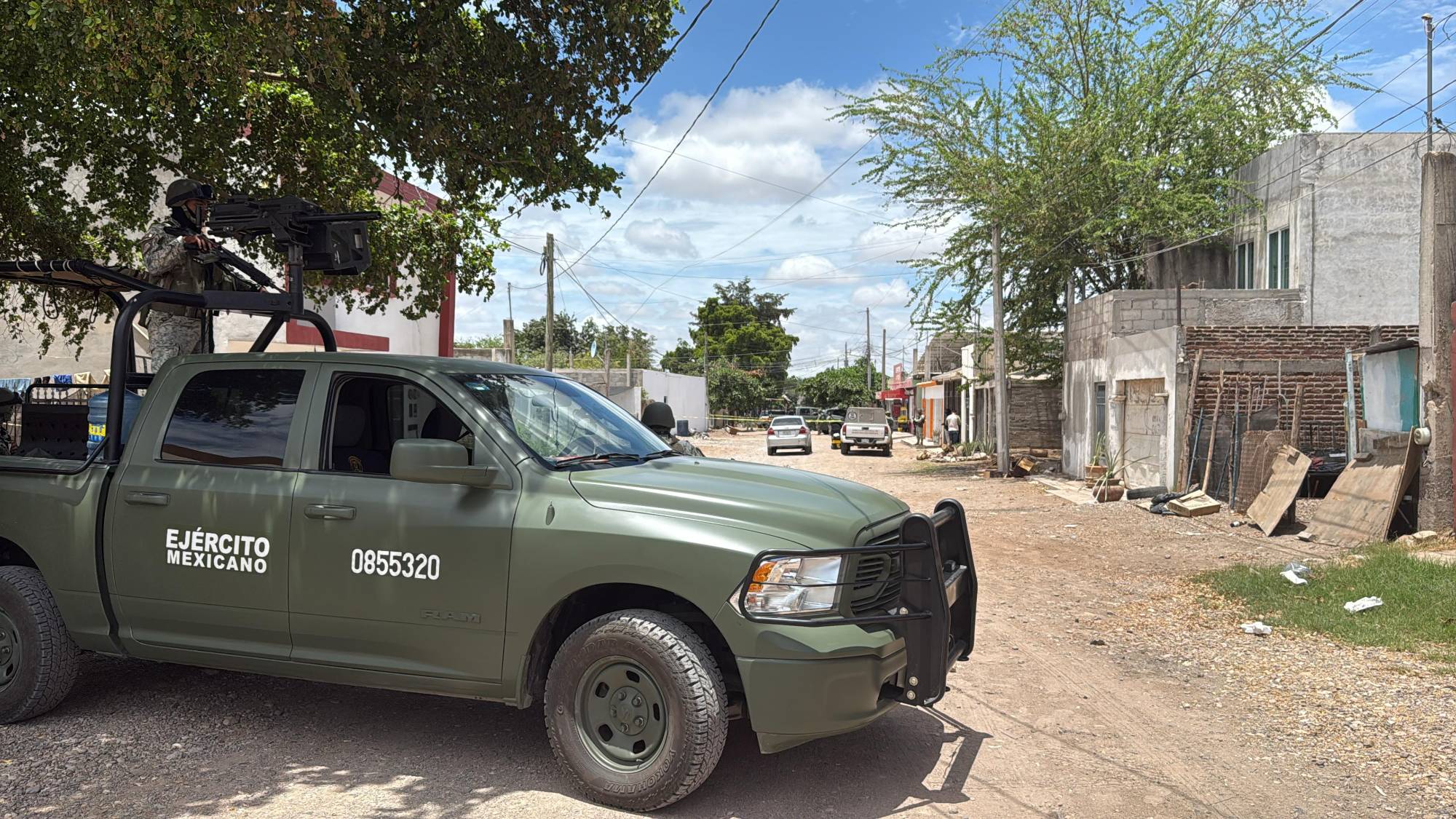 $!Balean un domicilio de la Adolfo López Mateos, en Culiacán; no registran heridos