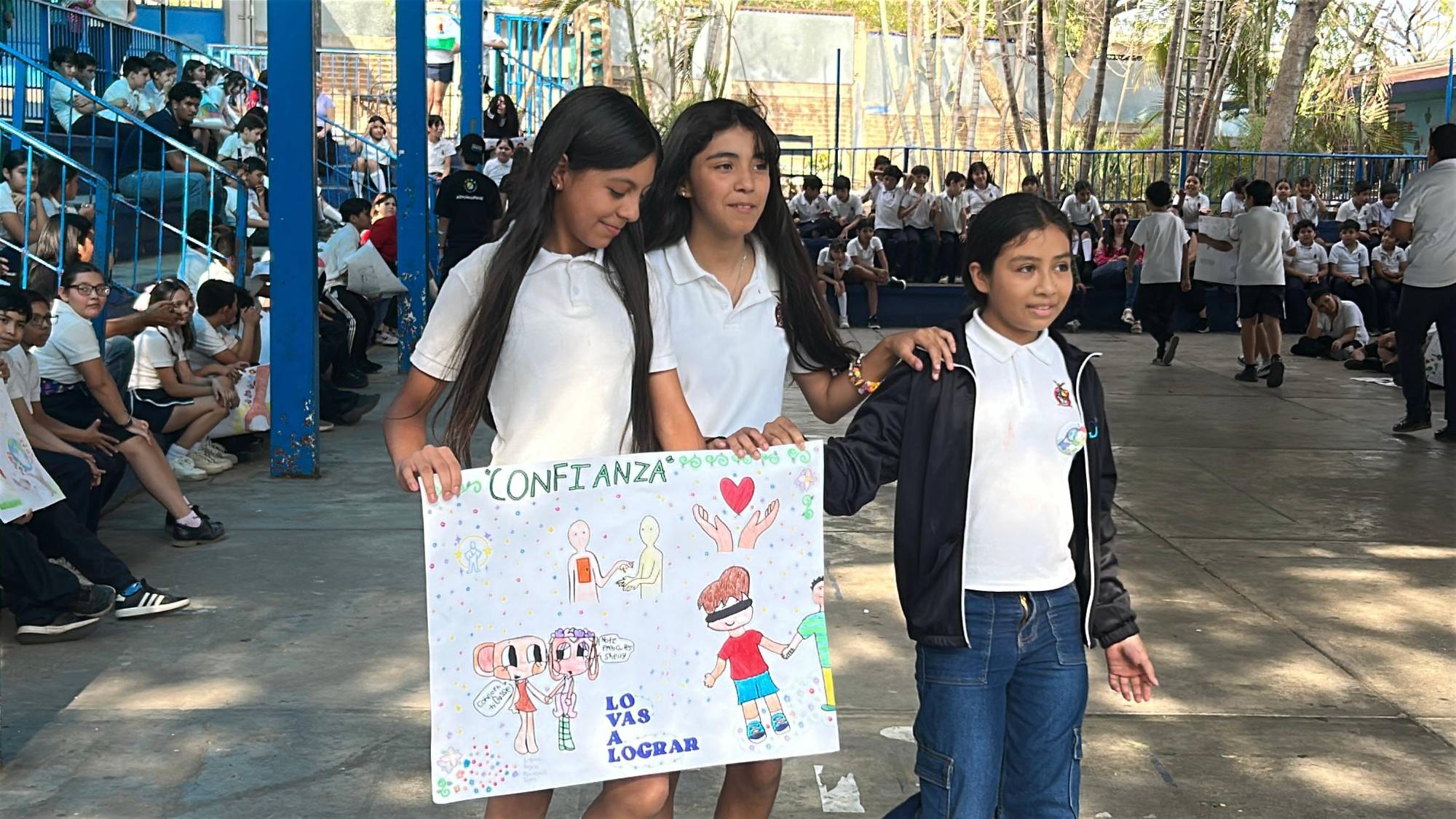 $!Estudiantes de primaria fomentan la paz al ritmo de hip-hop, en Culiacán