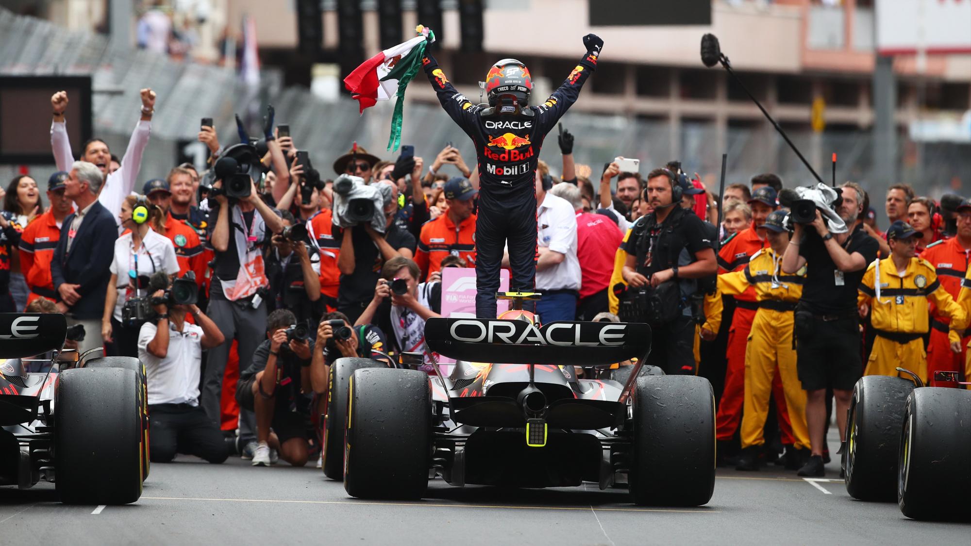 $!‘Es un sueño hecho realidad’: Checo Pérez tras su primera victoria en el Gran Premio de Mónaco
