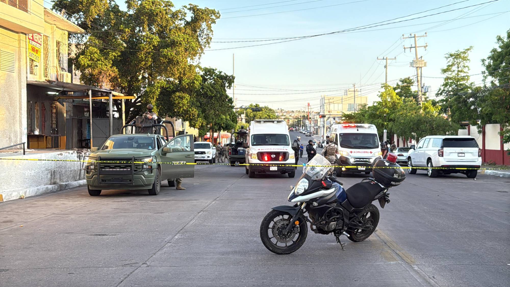 $!Padre e hijo resultan heridos en ataque armado en el sector Centro de Culiacán