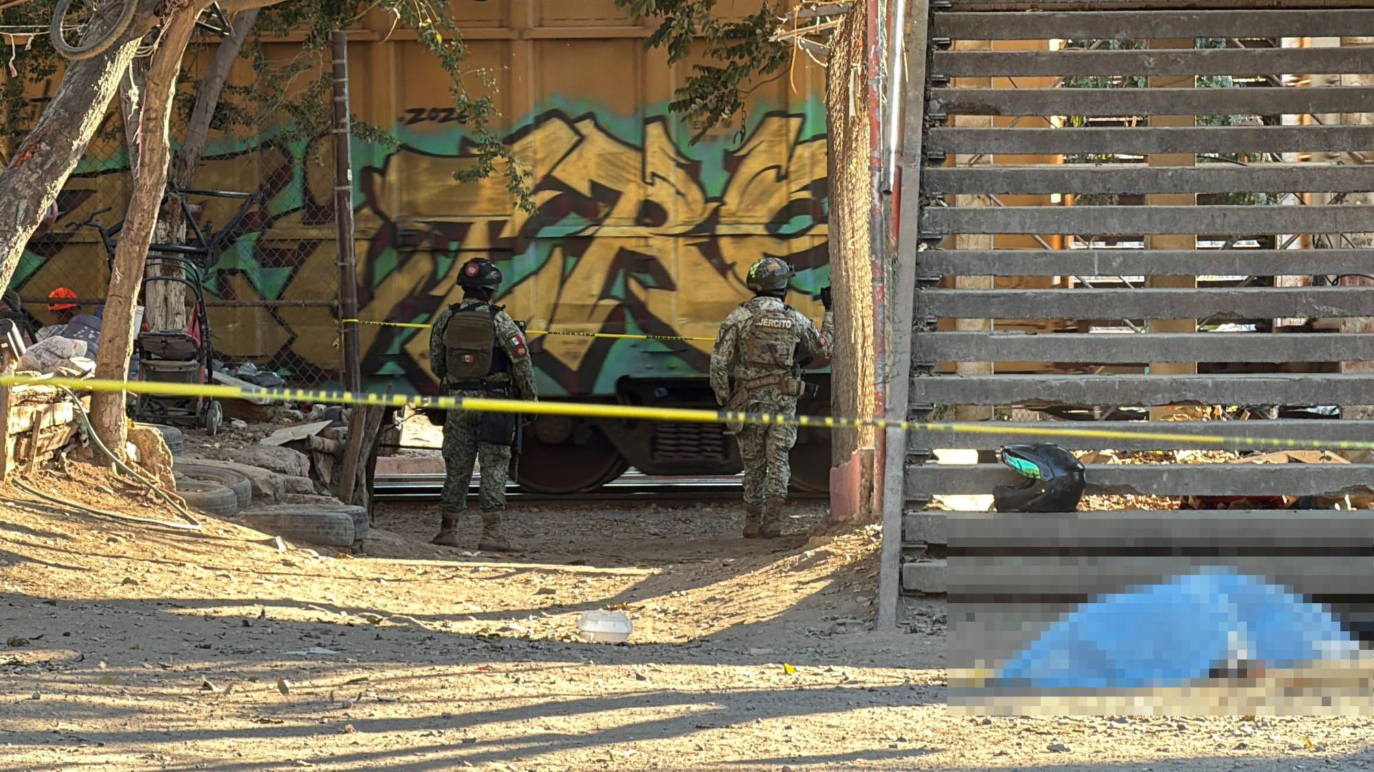 $!Asesinan a hombre a balazos en la Ampliación Esperanza, en Mazatlán