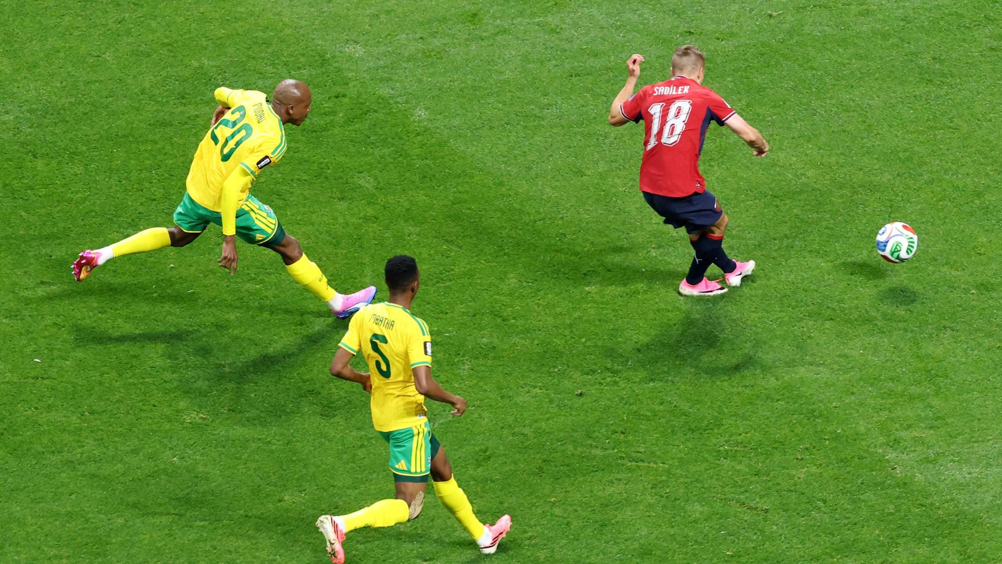 $!Sudáfrica rescata empate ante Chequia y mantiene viva la pelea en el Grupo A