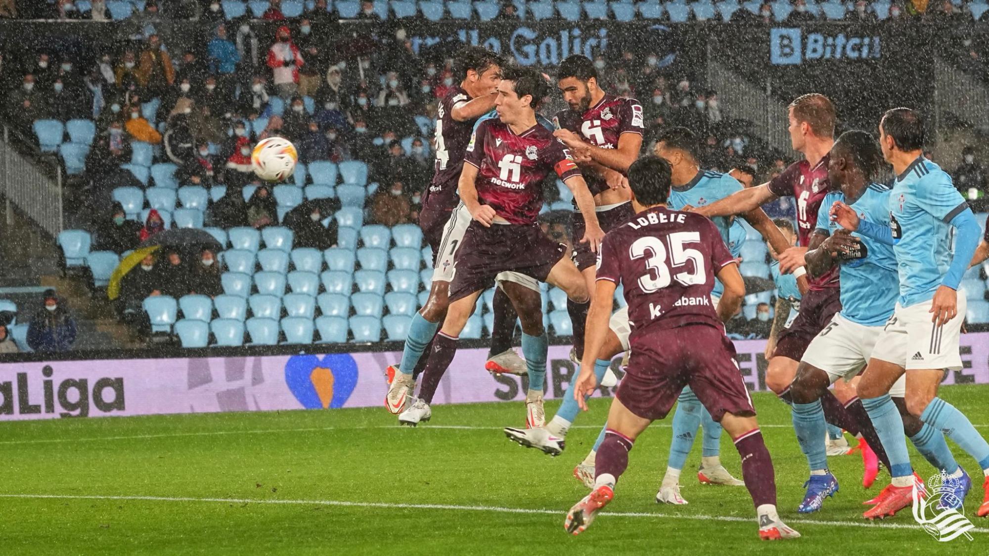 $!La Real Sociedad recupera el liderato en España al vencer 2-0 al Celta de Vigo