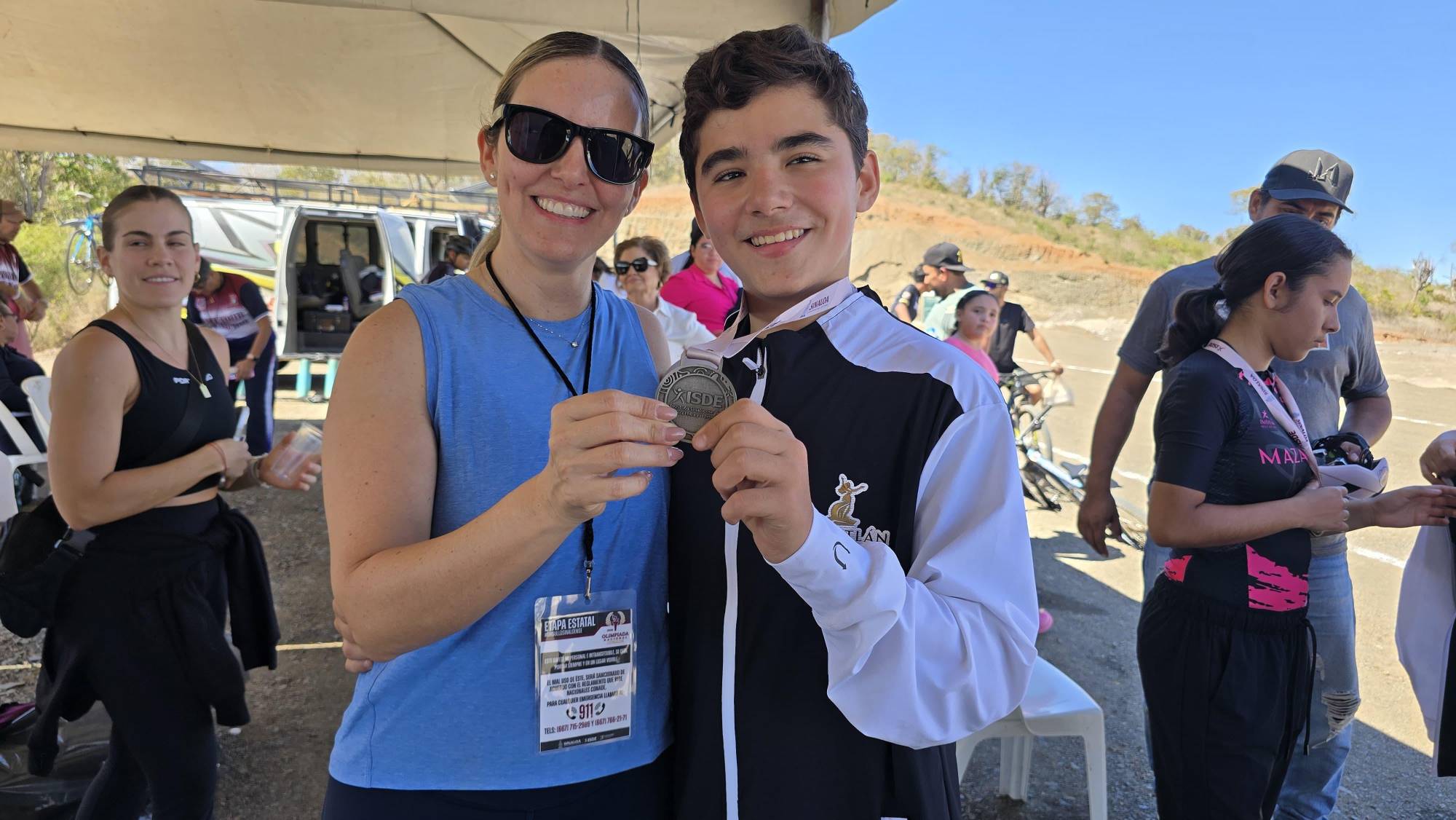 $!Diana Álvarez y Licia Ruiz dan a Mazatlán sus primeros oros en la etapa estatal de ciclismo de montaña