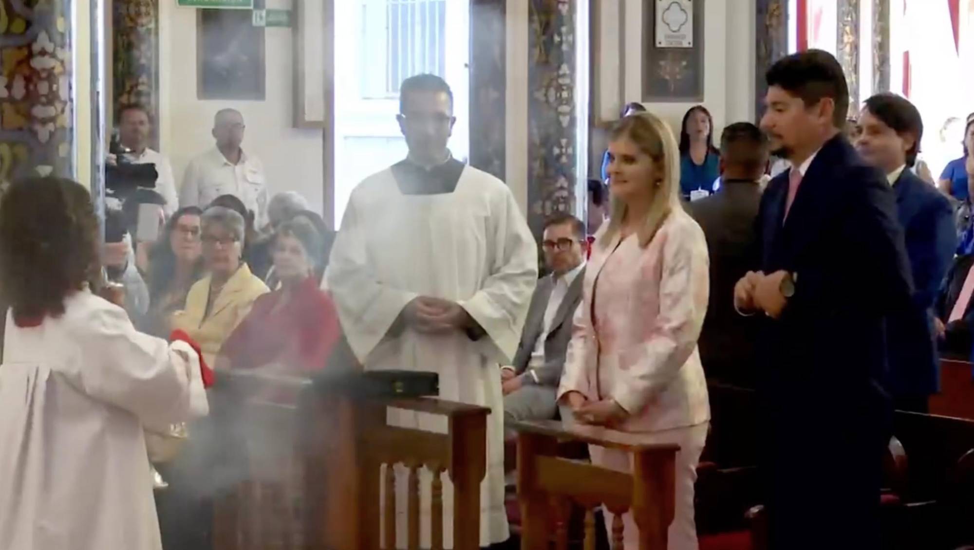 $!Presidenta de Costa Rica inicia su mandato a los pies de la Virgen de los Ángeles