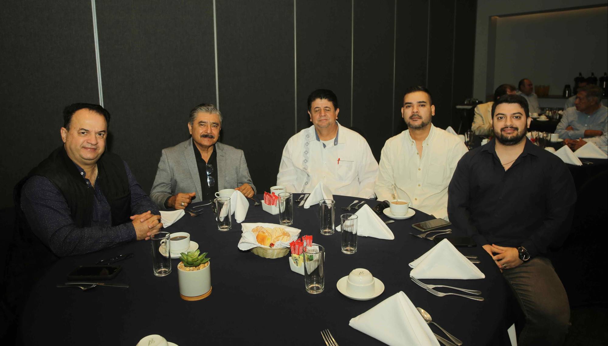 $!Juan Ramón Osuna, Hugo Gutiérrez, Ricardo Osuna, Manuel Páez y Juan Carlos Osuna.