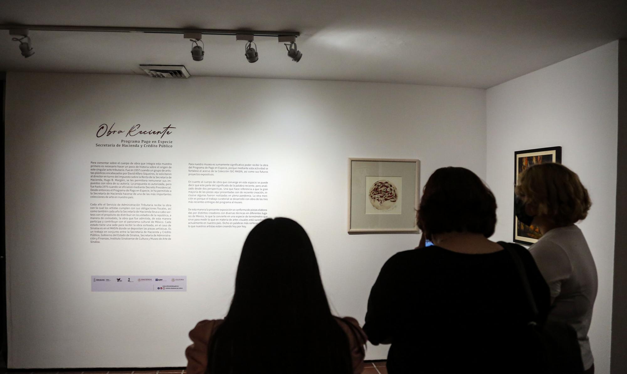 $!El público aprecia la obra