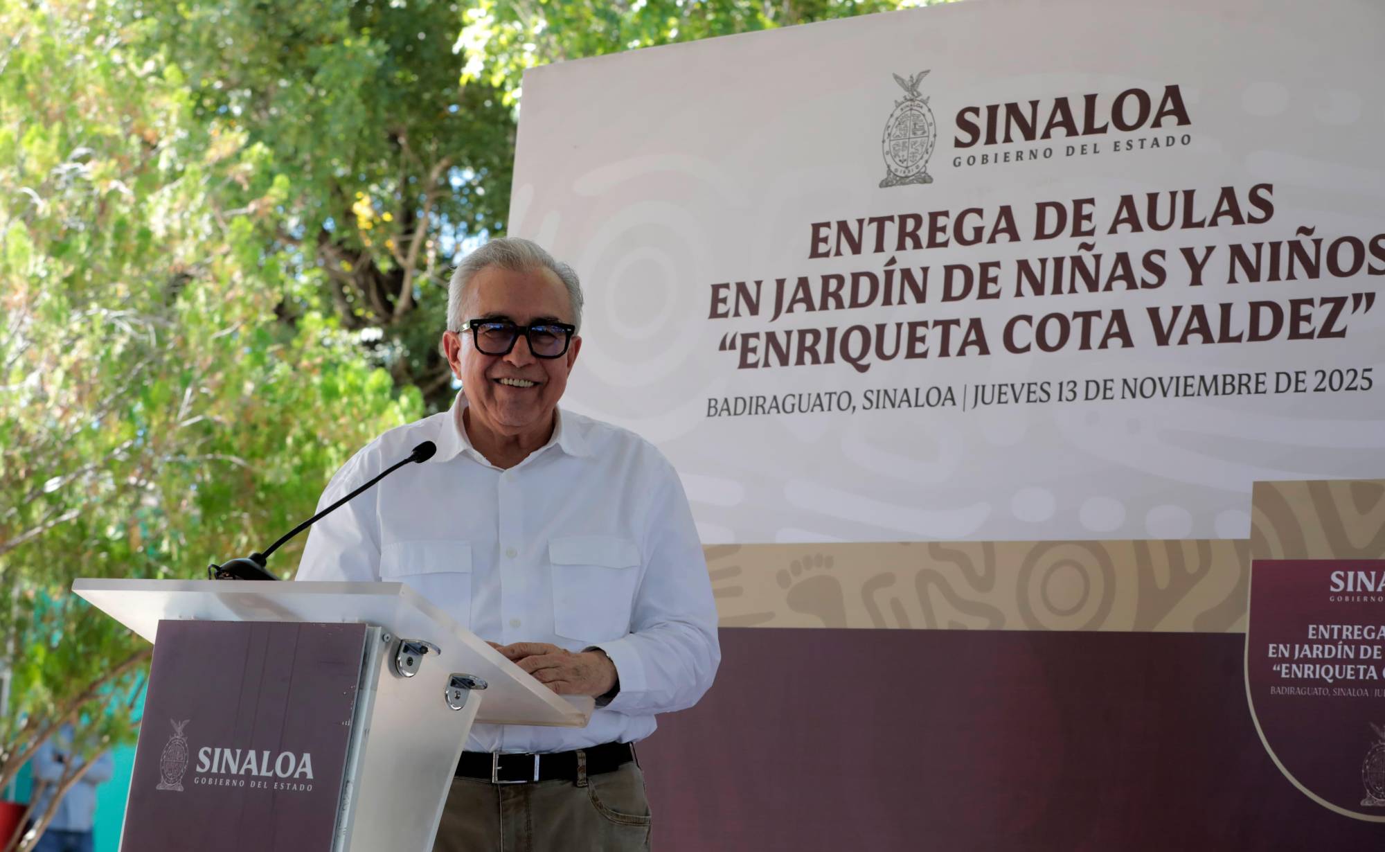 $!Entregan nuevas aulas y enseres de cocina en jardín de niños de Badiraguato