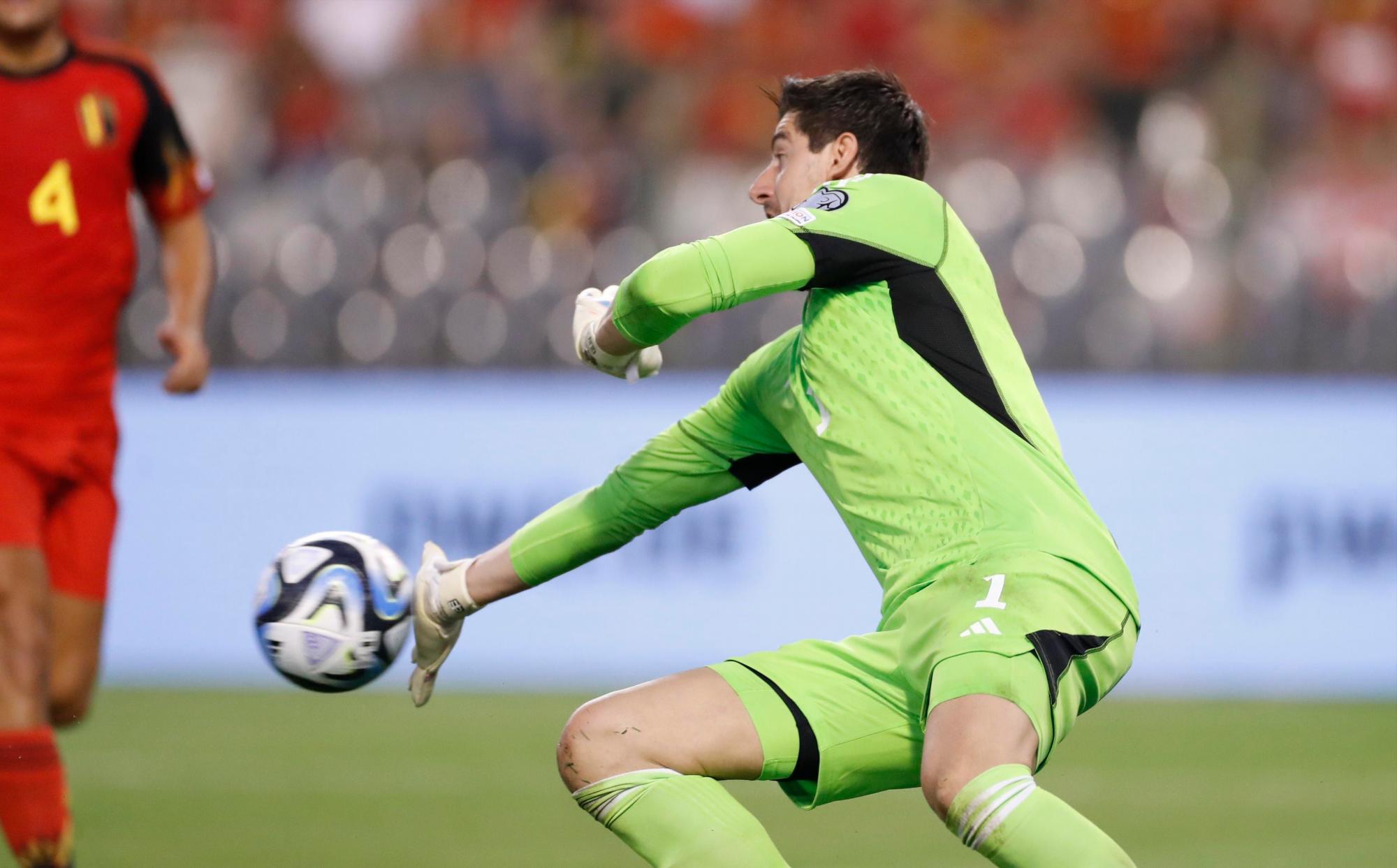 $!Thibaut Courtois se rompe el ligamento y se perdería toda la temporada