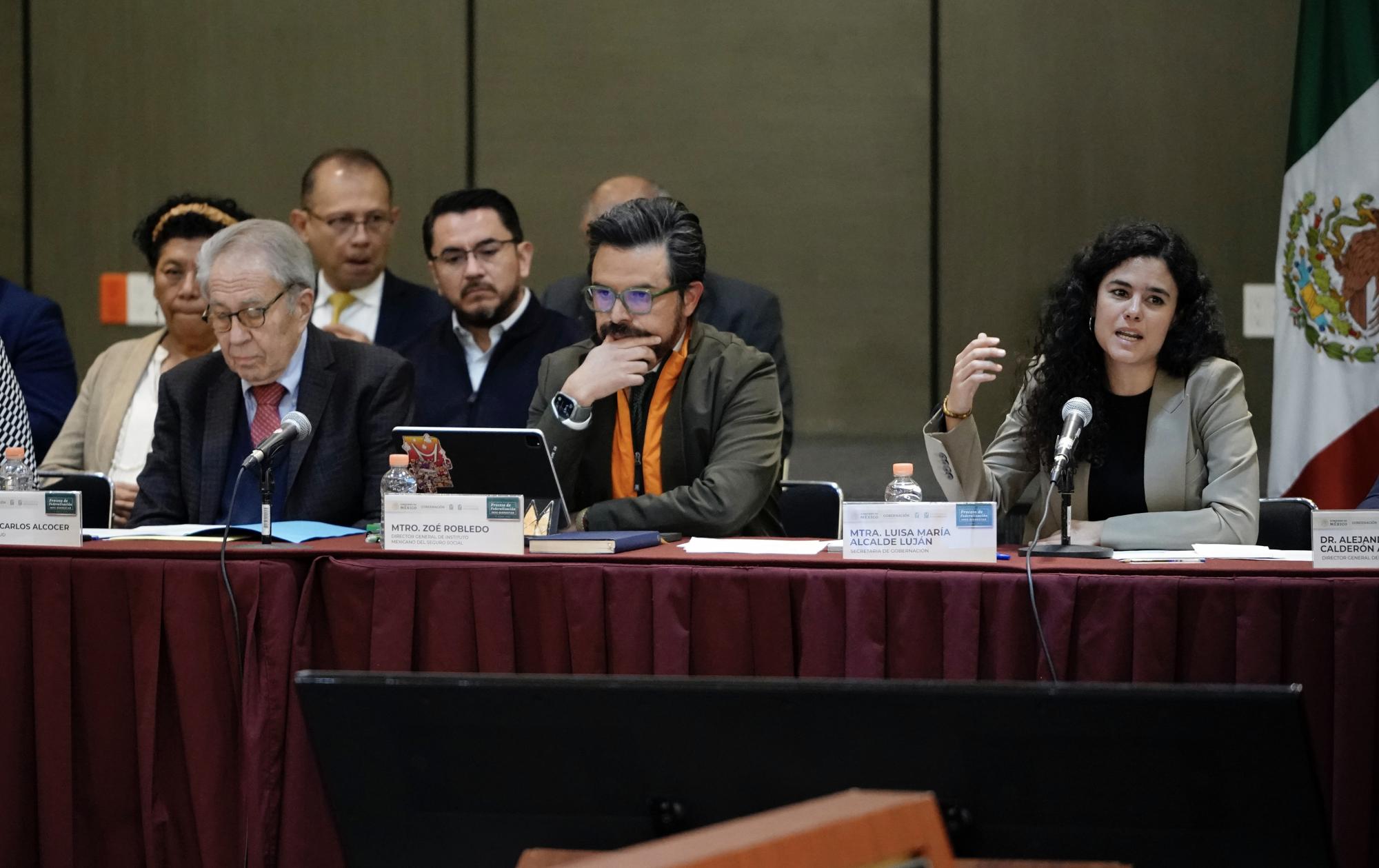$!Autoridades del gobierno federal realizan reunión de seguimiento al proceso de federalización IMSS-Bienestar