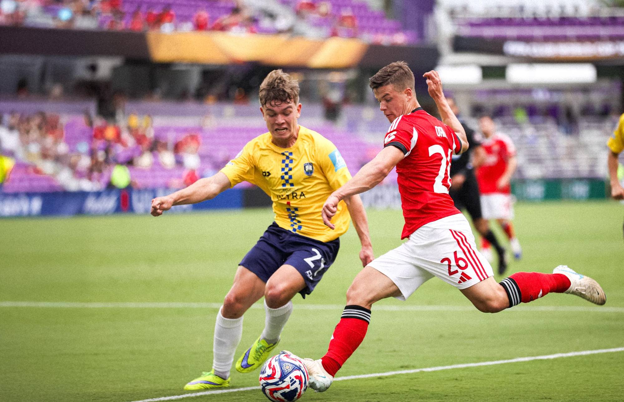 $!Tormenta de goles del Benfica con Di María destacado, sobre el Auckland