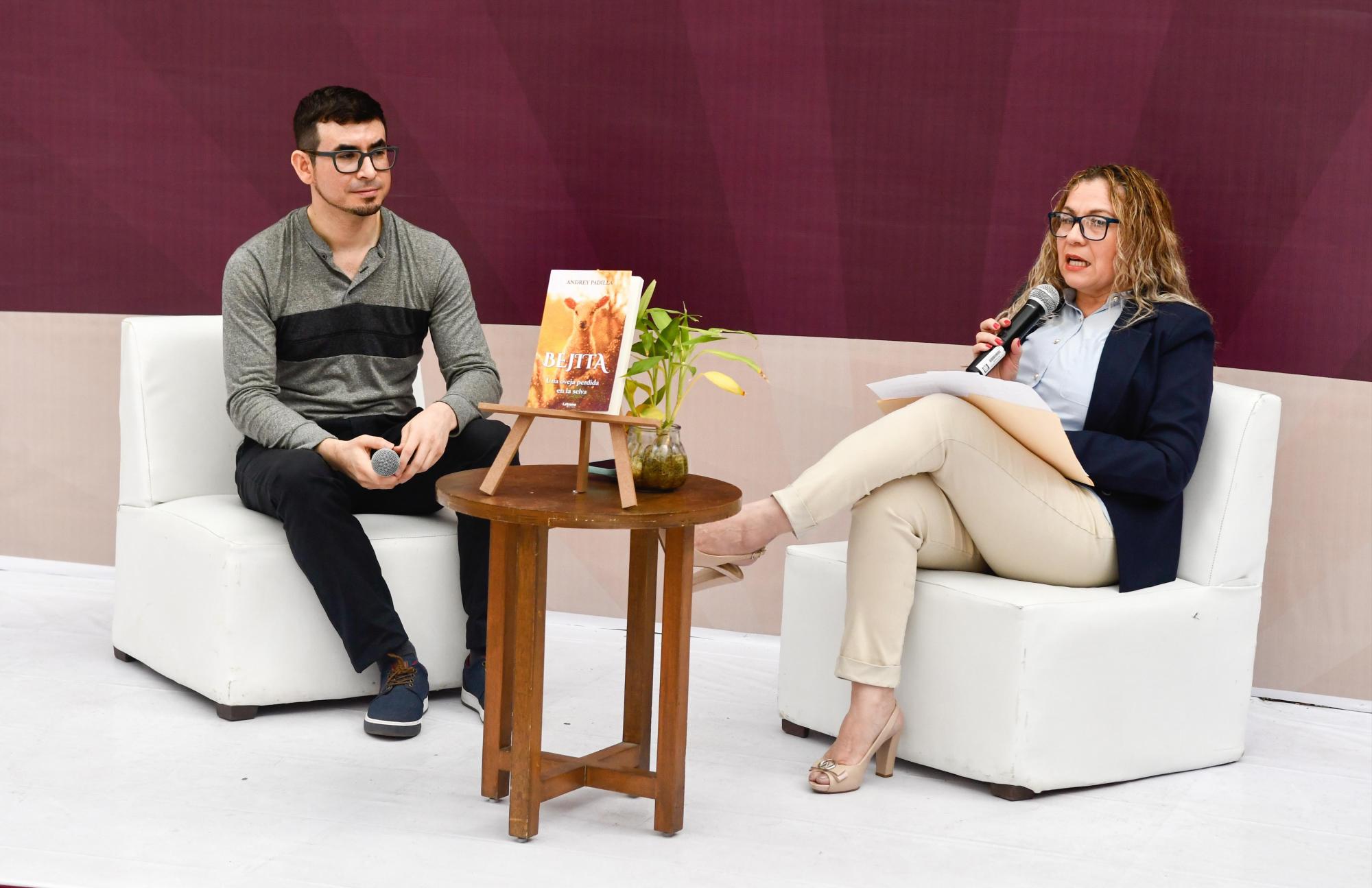 $!‘Bejita, una oveja perdida en la selva’ es el libro más reciente de Andrey Padilla.