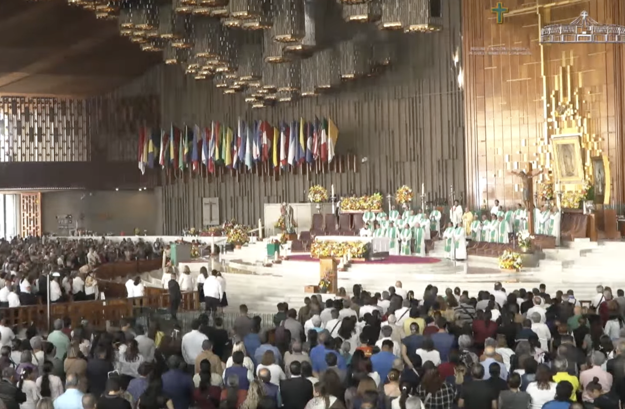 $!Desde la Basílica de Guadalupe, Diócesis de Mazatlán pide que cese la violencia en el sur de Sinaloa
