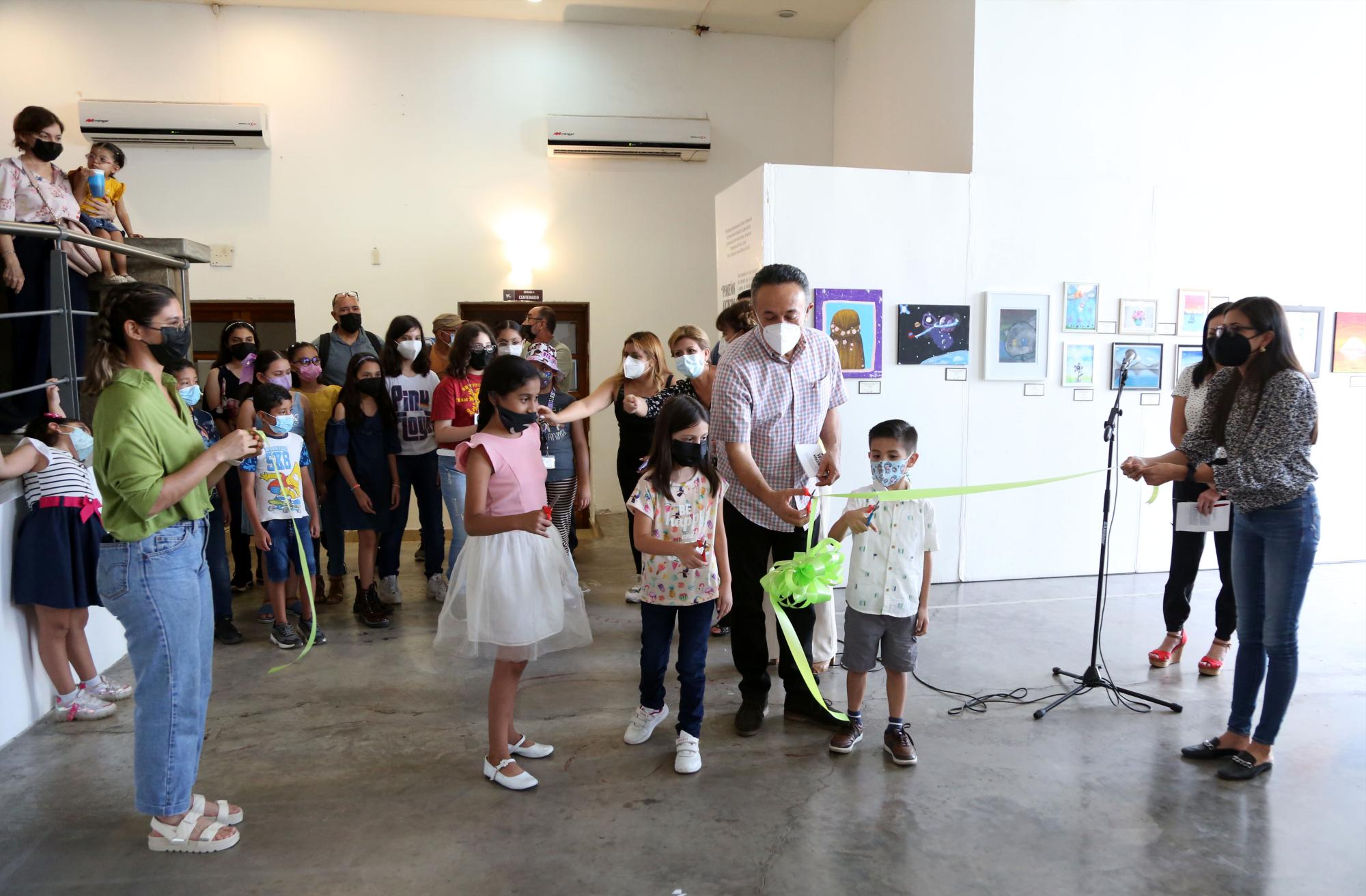 $!Demuestra ser ‘Pequeños artistas, grandes héroes’, en su exposición