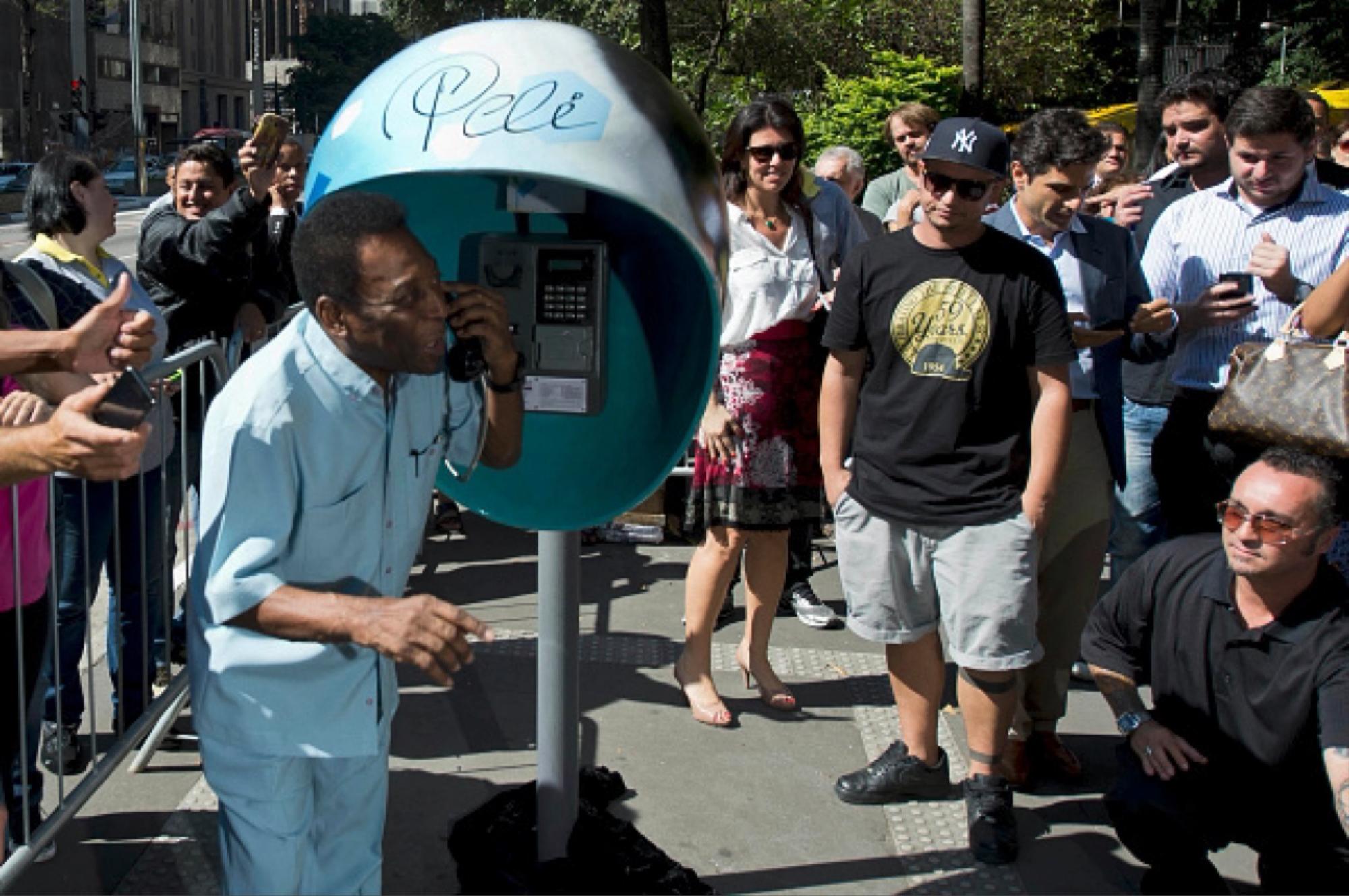 $!Pelé es hospitalizado de nuevo para continuar con tratamiento de quimioterapia