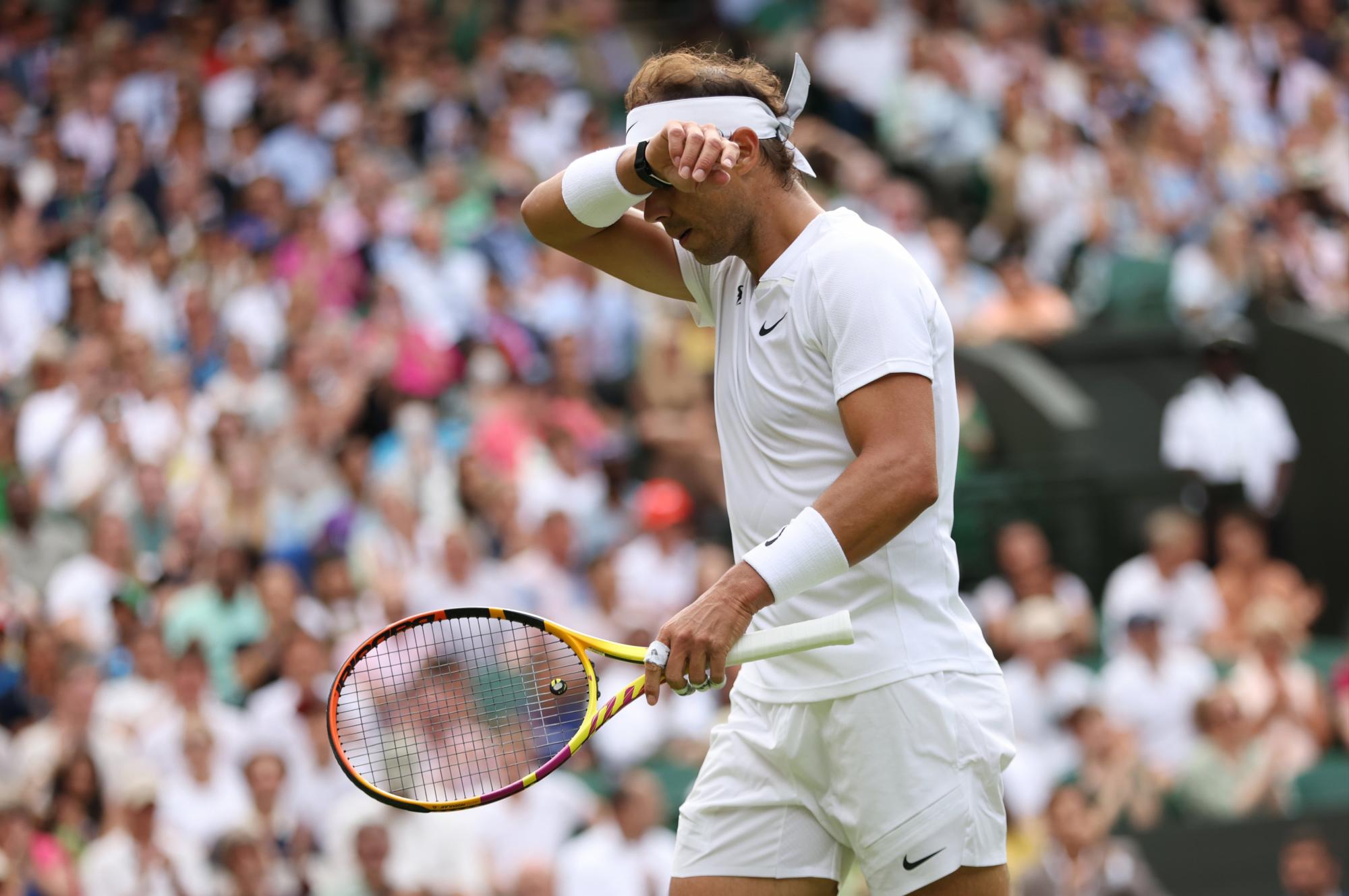 $!Rafael Nadal resiste estoicamente a Taylor Fritz para avanzar a semifinales en Wimbledon