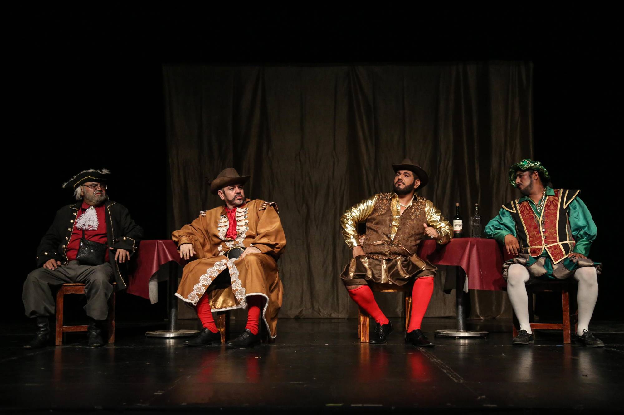 $!La compañía sinaloense presentó la puesta en escena ‘Don Juan Chilorio’.