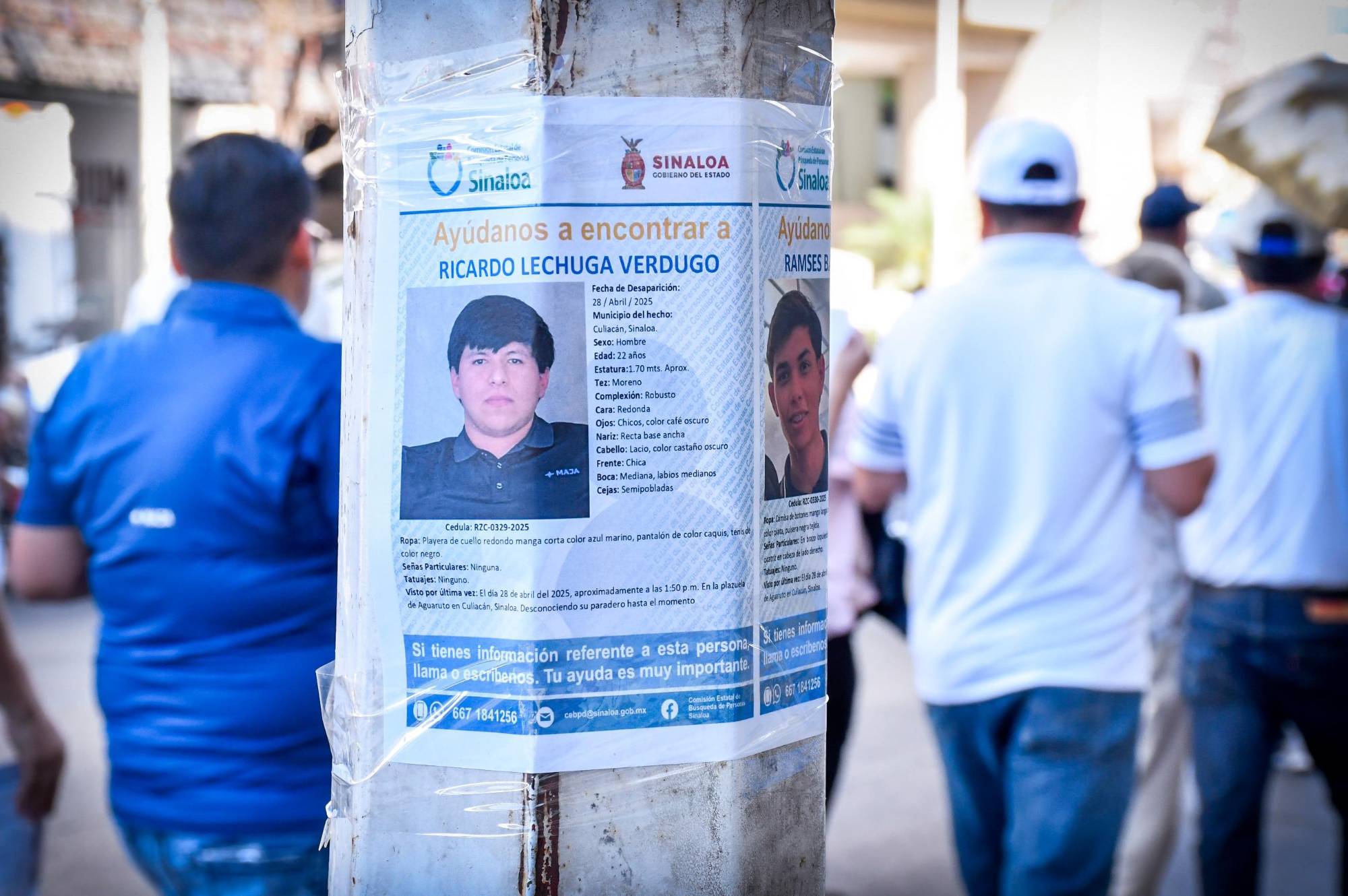 $!Claman en Culiacán para localización y justicia por Ramsés y Ricardo, desaparecidos en Aguaruto