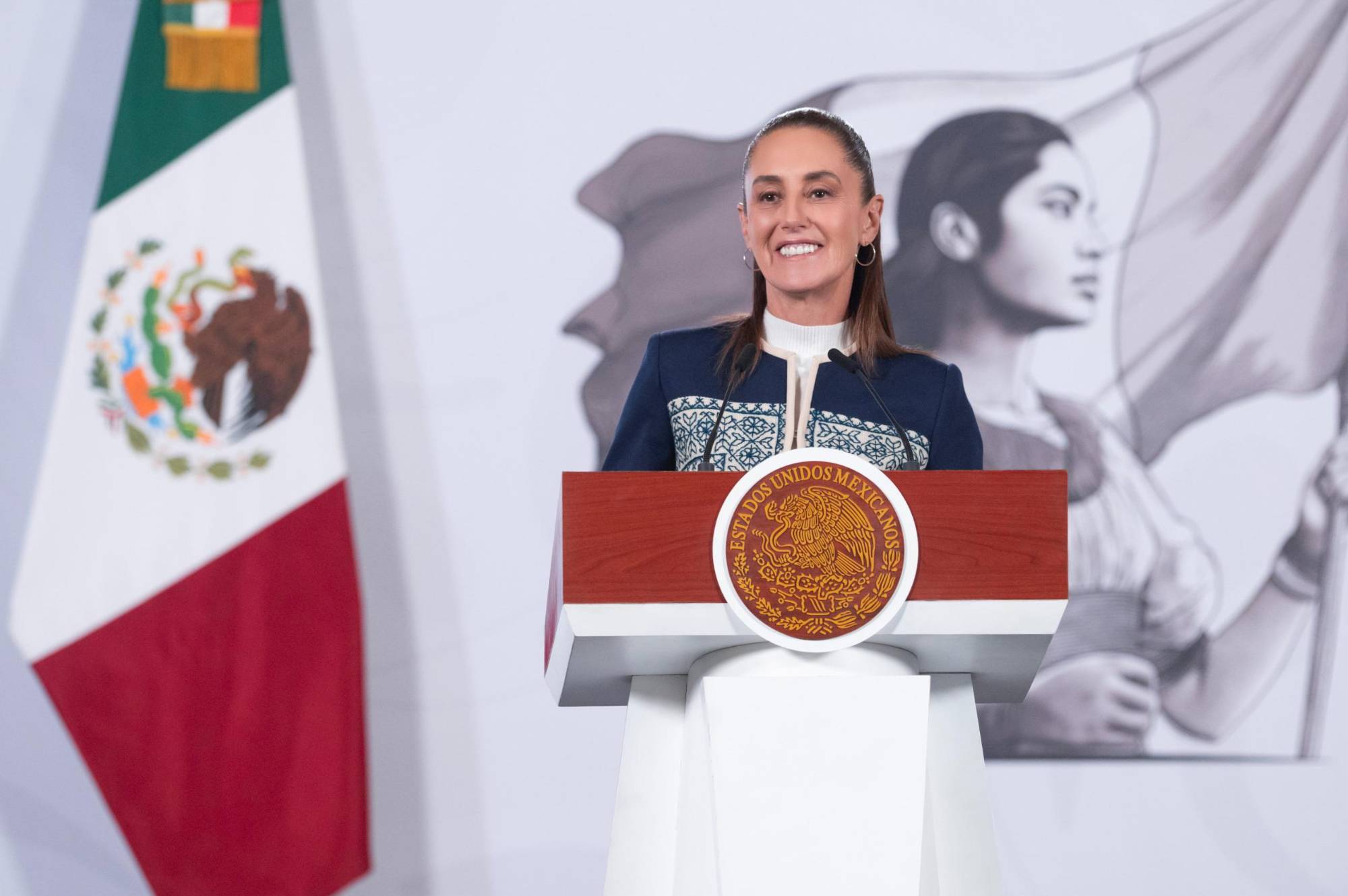 $!México logra récord en recaudación sin aumentar impuestos y combatiendo la evasión fiscal: Sheinbaum Pardo