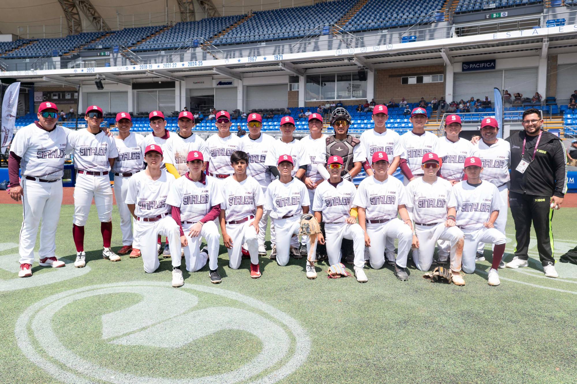$!Triunfal inicio de Sinaloa en el beisbol de la Olimpiada Nacional
