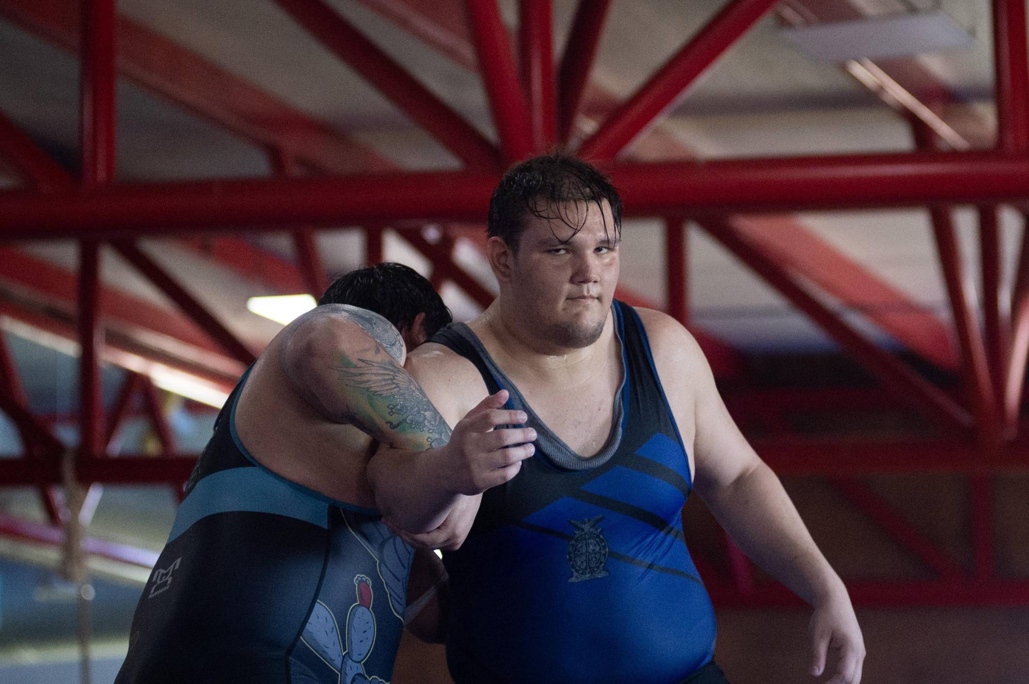 $!Navolatense David Morales buscará preselección nacional de luchas asociadas