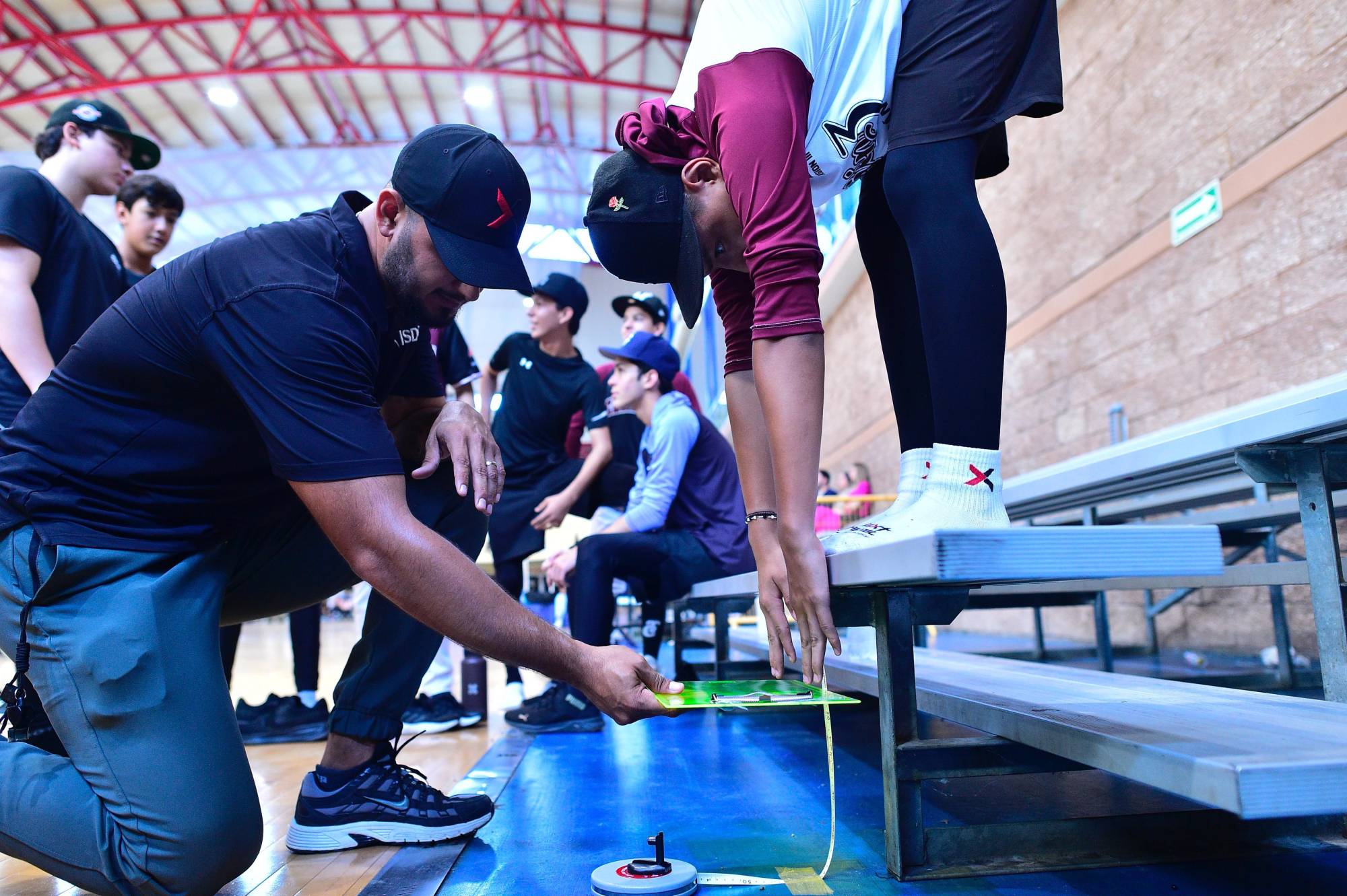 $!Gran respuesta al try out de beisbol del Isde