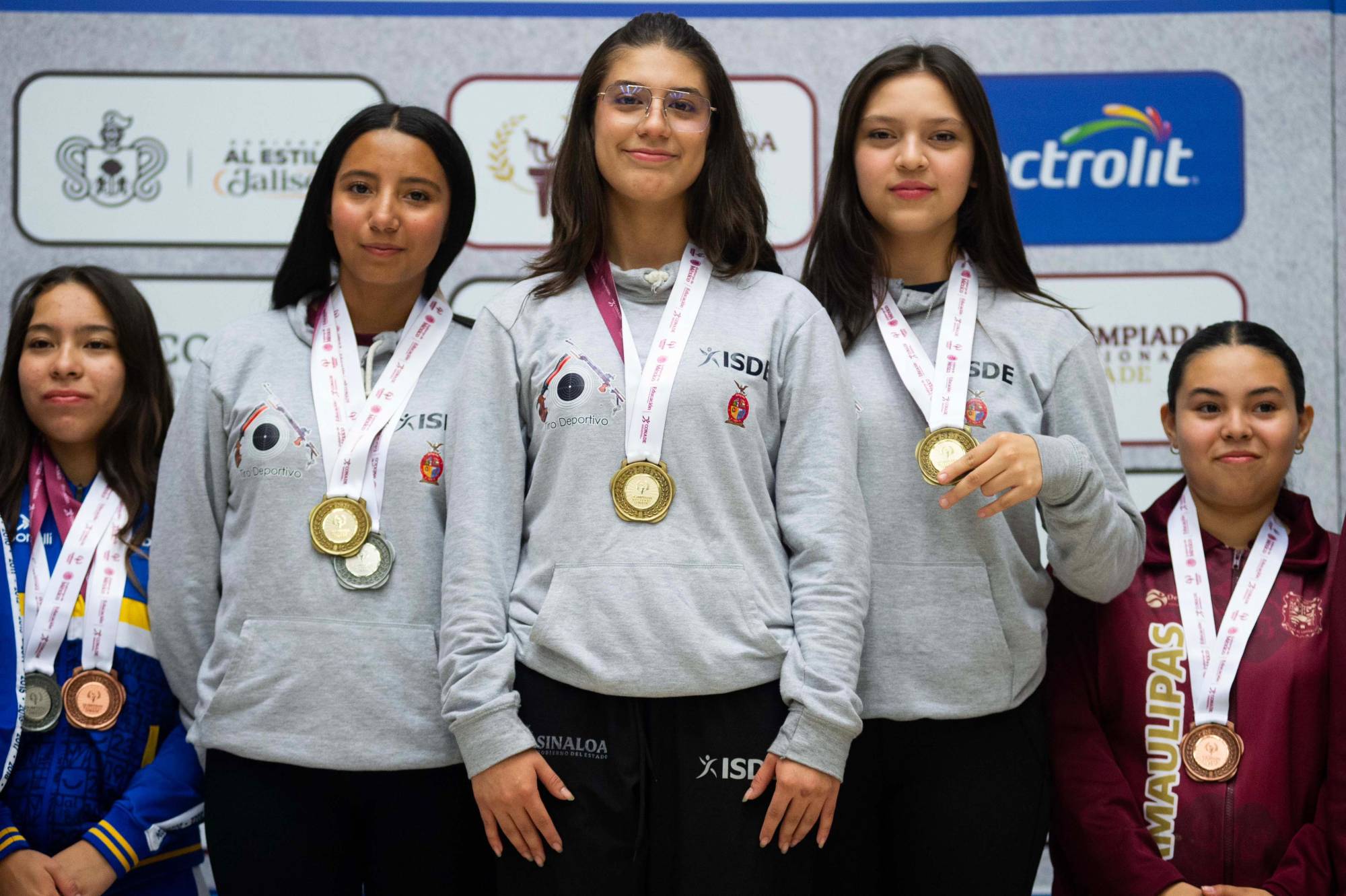 $!Sinaloa suma cuatro preseas en tiro deportivo en la Olimpiada Nacional