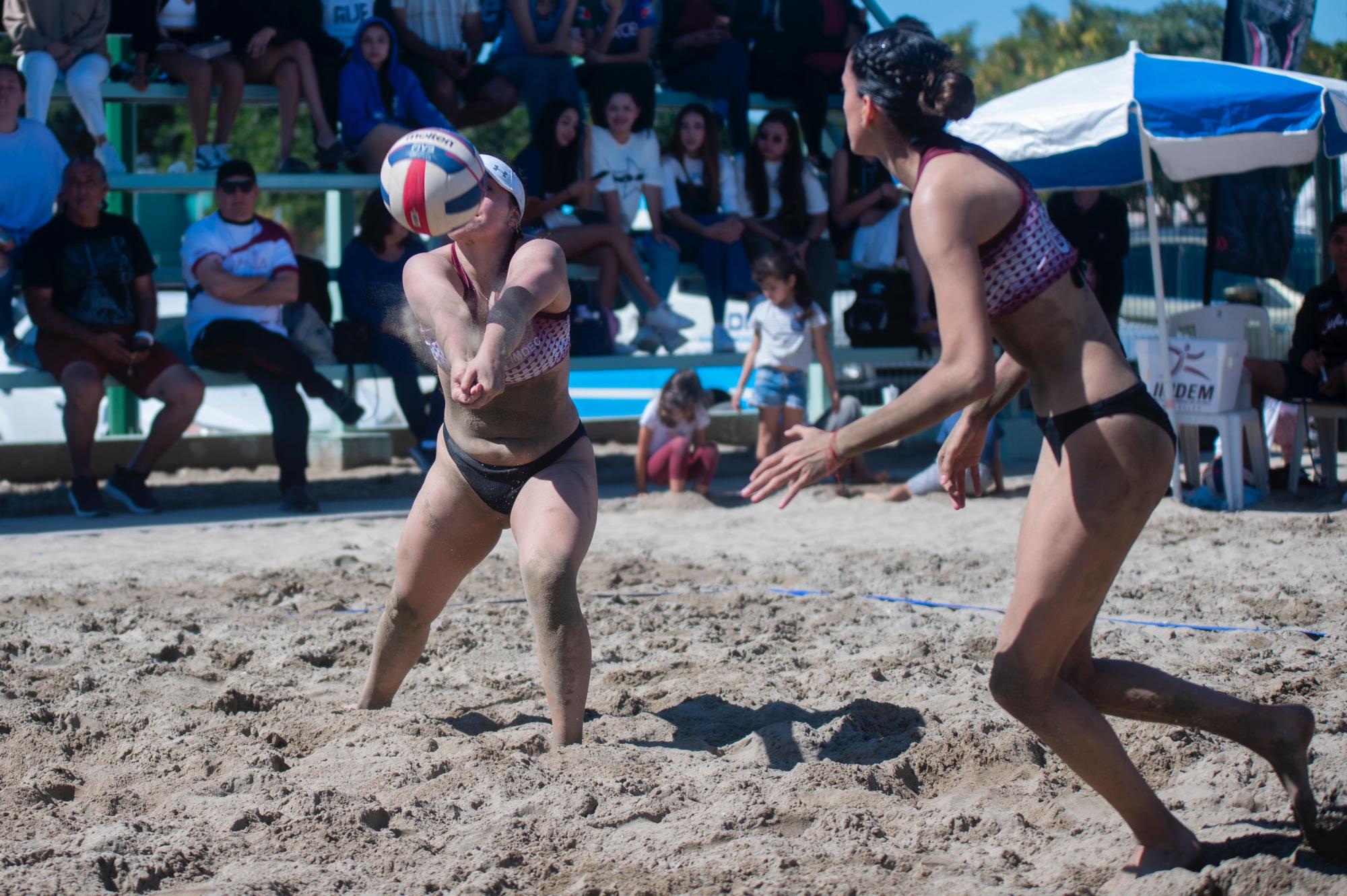 $!Guasave, el ‘rey’ del voleibol de playa en estatal de Juegos Conade