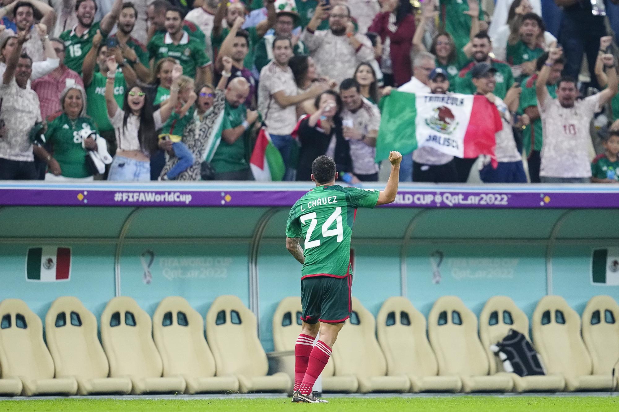 $!Gol de Luis Chávez, entre los mejores 10 de Qatar 2022