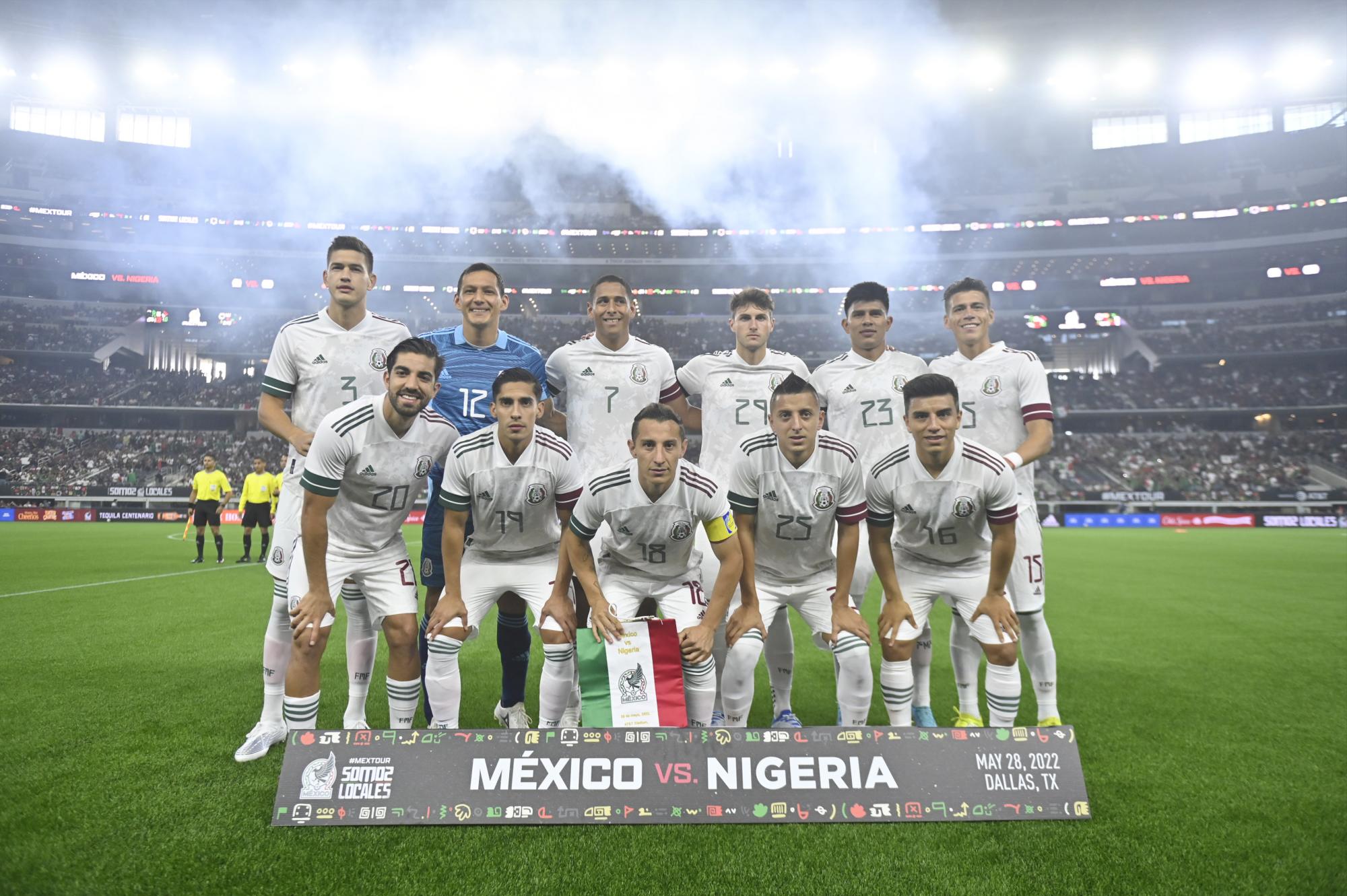 $!México pasa la prueba ante Nigeria en amistoso
