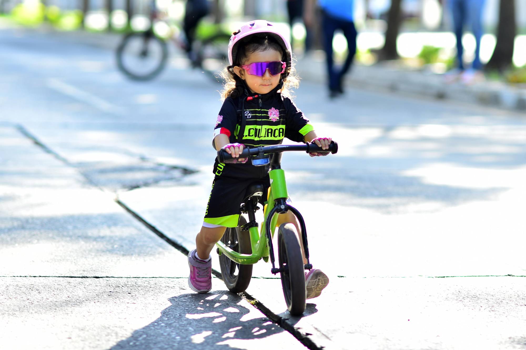 $!Las hermanas Gaxiola inspiran a más de 300 niños en el Estatal de Ciclismo Infantil 2026