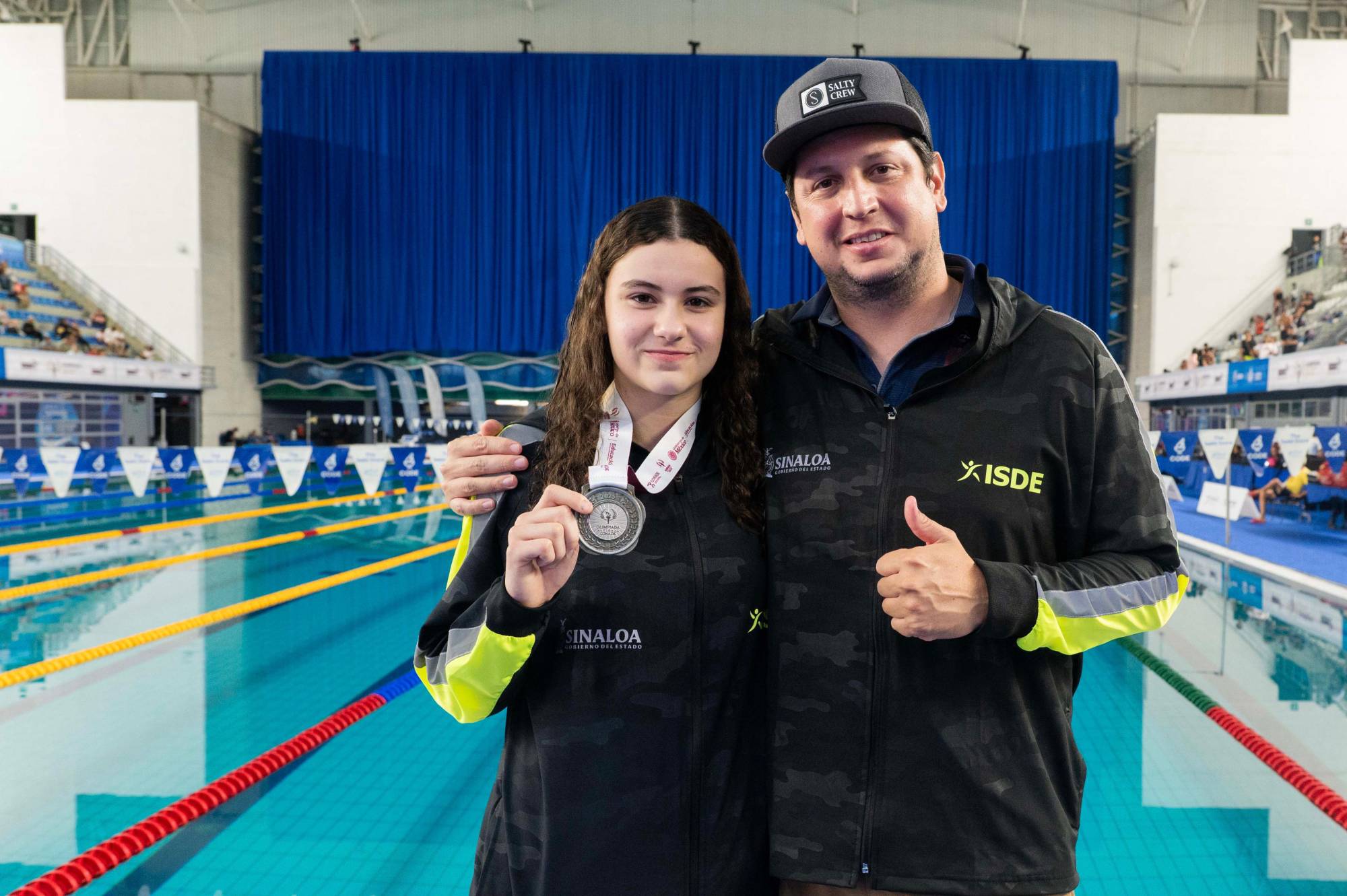 $!Paloma Luna repite medalla, al obtener en esta ocasión la plata