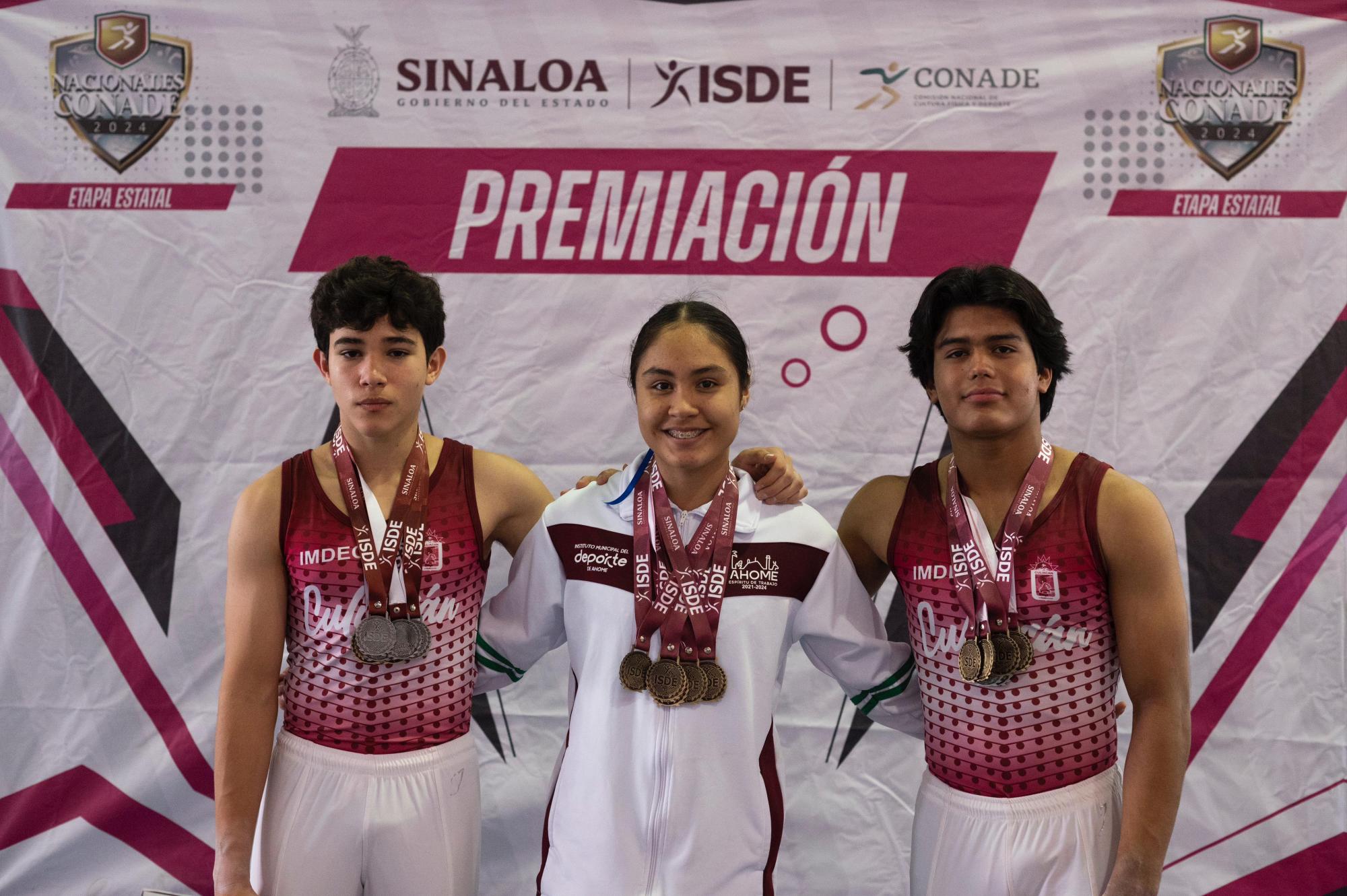 $!Supera Aarón Ibarra a Gael Rosales en estatal de gimnasia