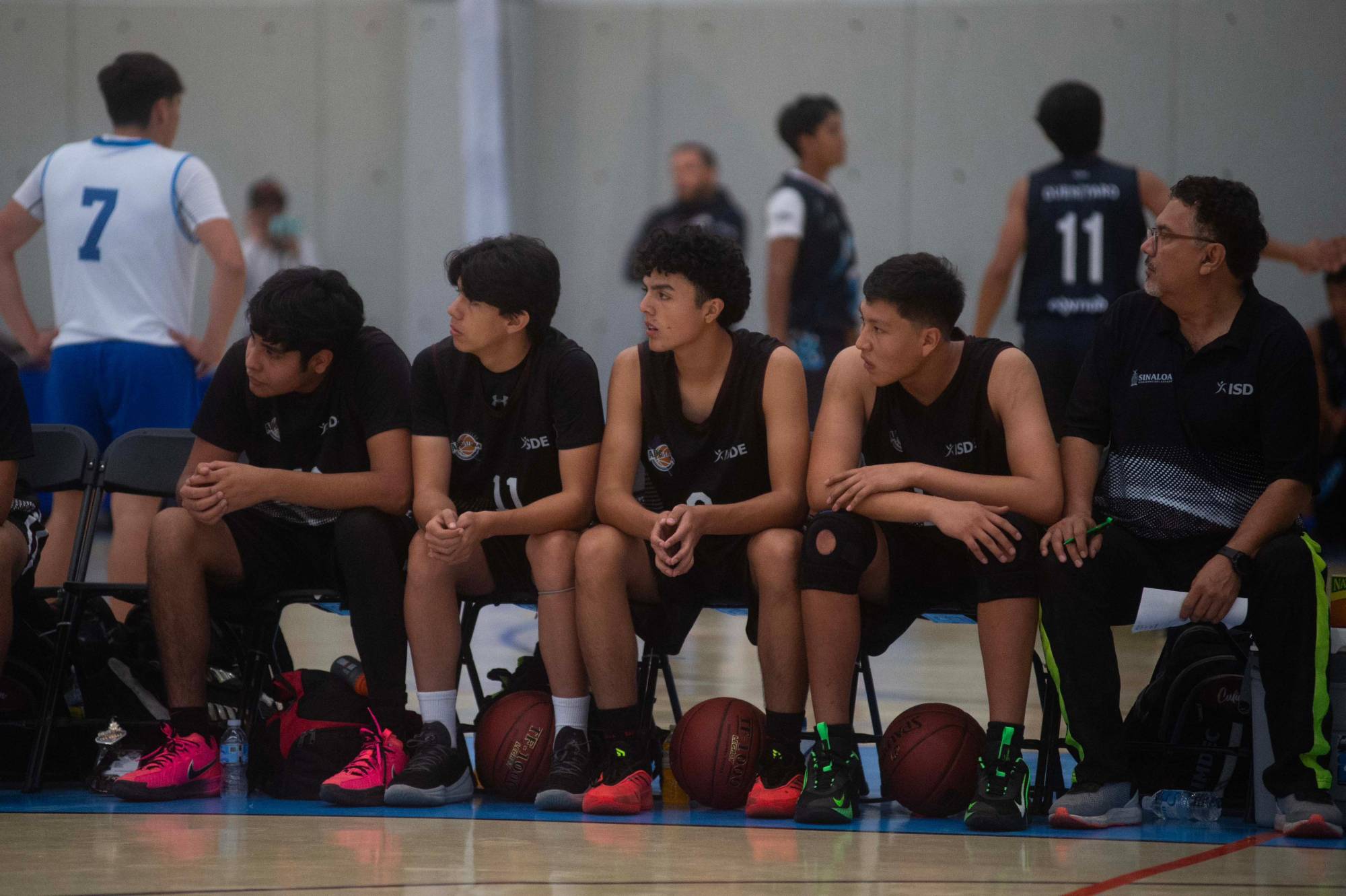 $!Sinaloa remonta y debuta con victoria en el basquetbol de la Olimpiada Nacional