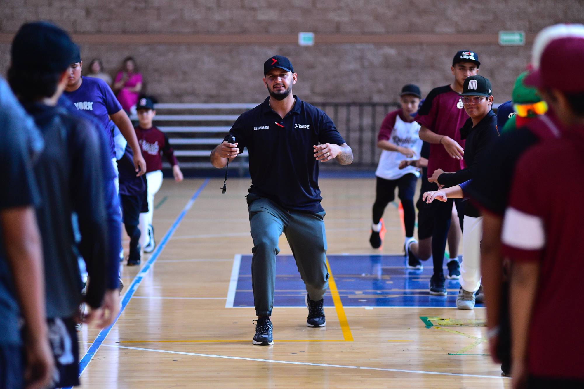 $!Gran respuesta al try out de beisbol del Isde