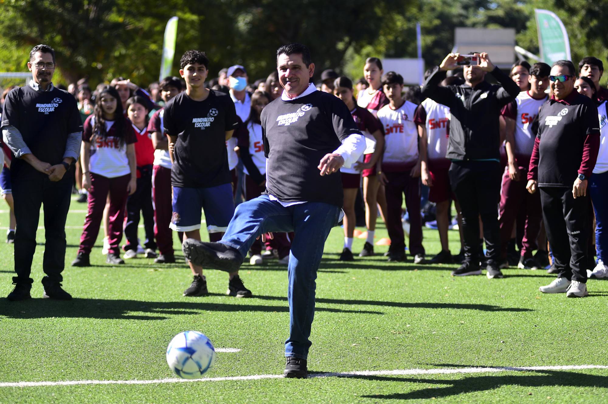 $!Arranca el ‘Mundialito’ en la Secundaria Técnica 79 de Culiacán como parte de la estrategia nacional rumbo al Mundial 2026