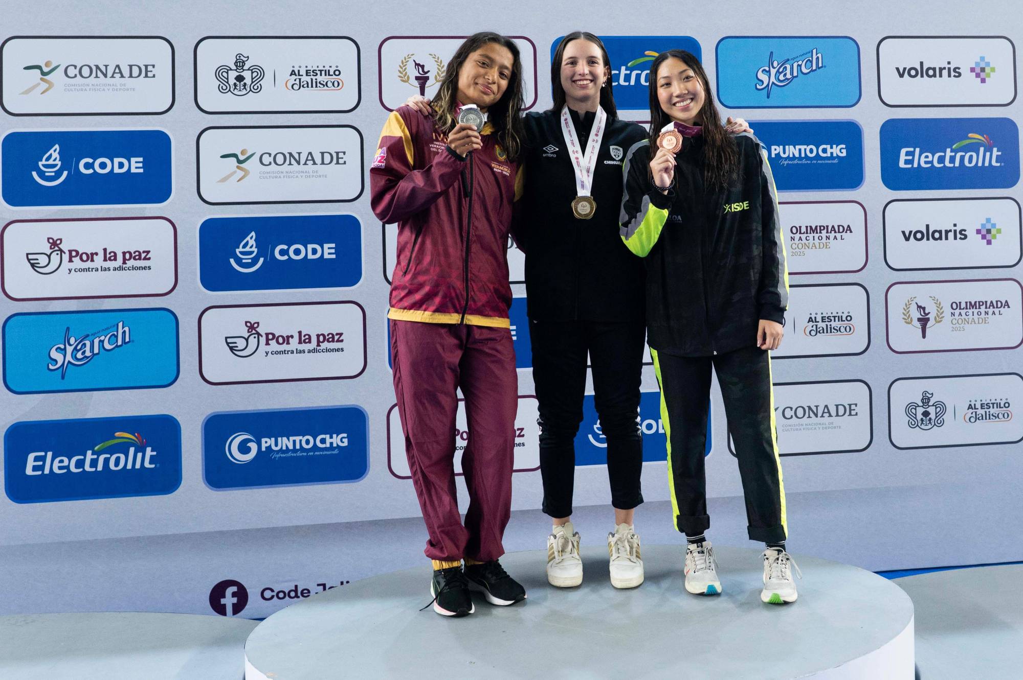 $!Cierra Sinaloa la Olimpiada Nacional de Natación con tres medallas