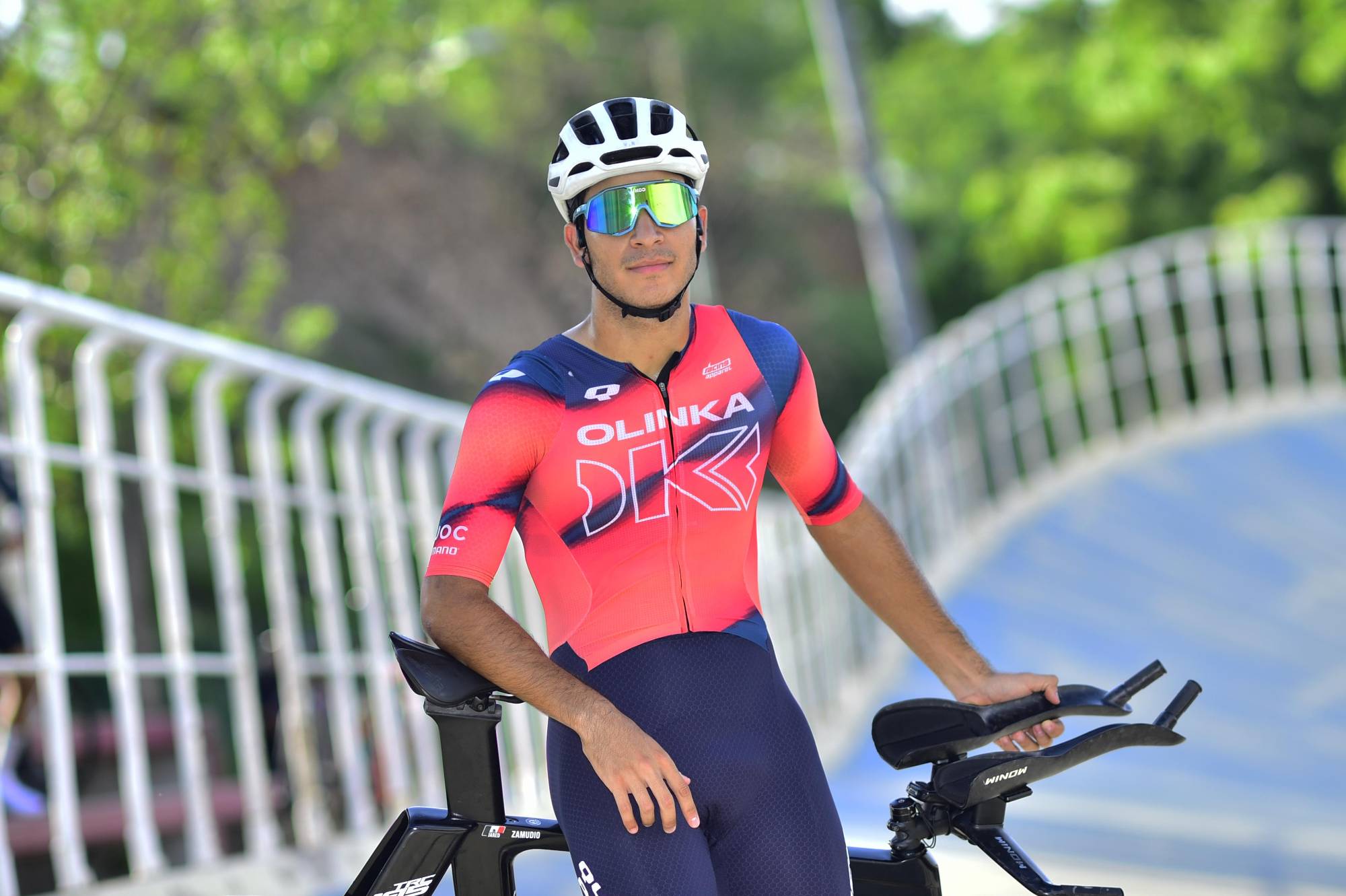 $!Máximo Kaled Estrada y Jared Zamudio afinan detalles para el Mundial Juvenil de Pista