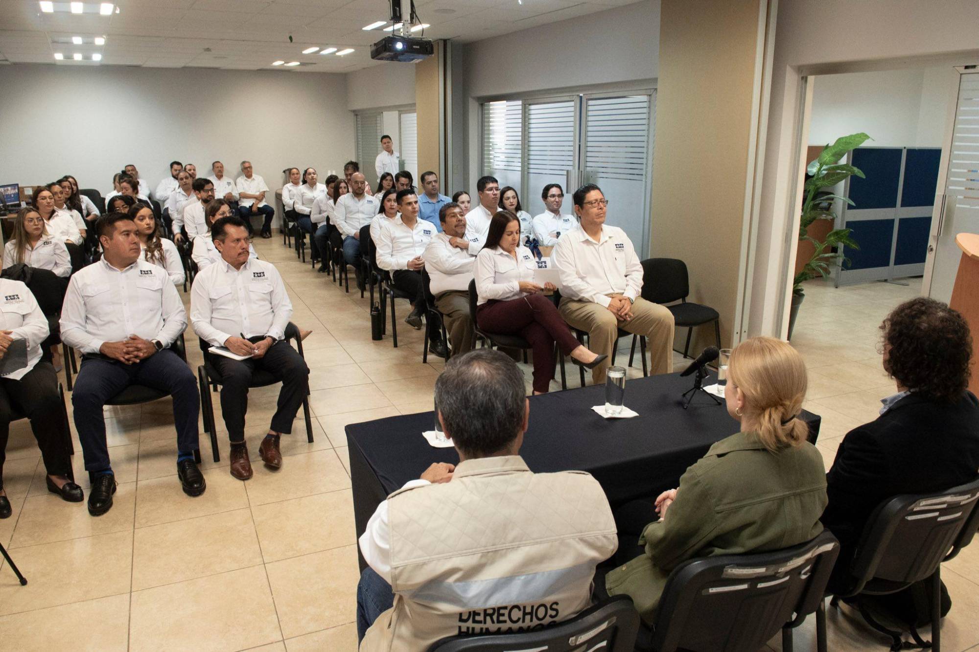 $!Recibe CEDH Sinaloa a personal de ONU Derechos Humanos México