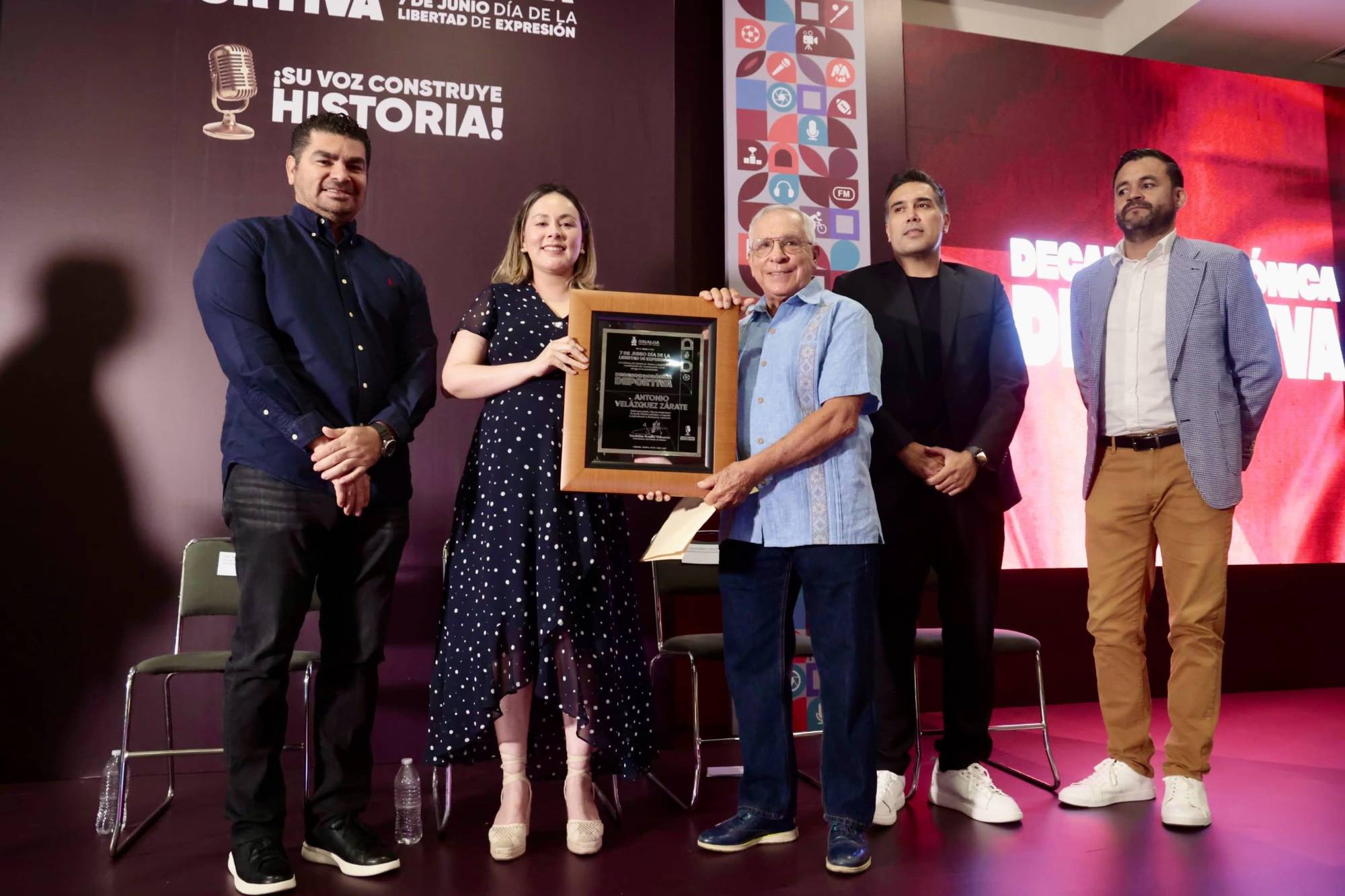 $!Rinden homenaje a las voces que han narrado la historia deportiva de Sinaloa