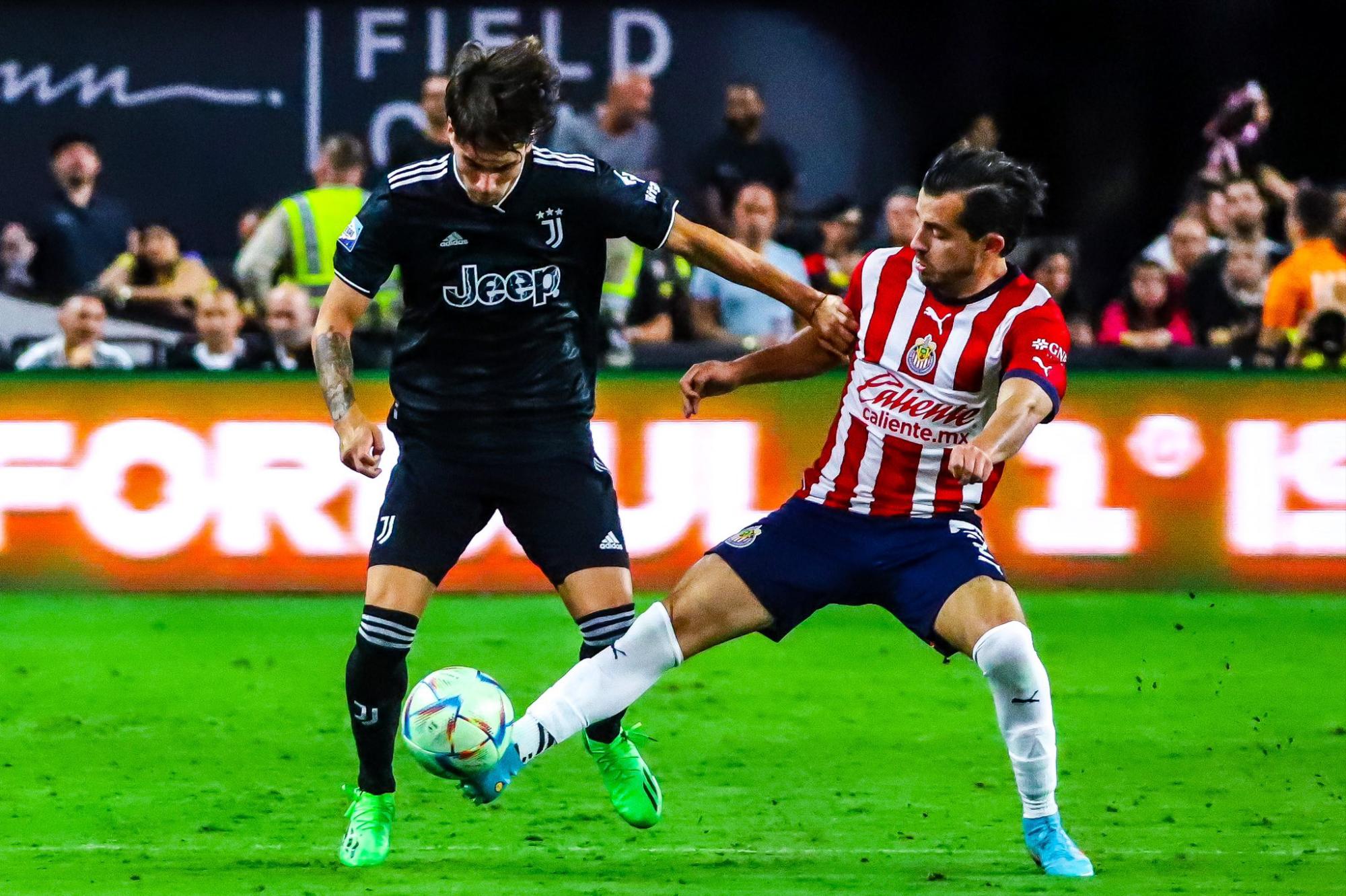 $!Juventus derrota 2-0 a Chivas en amistoso en Las Vegas