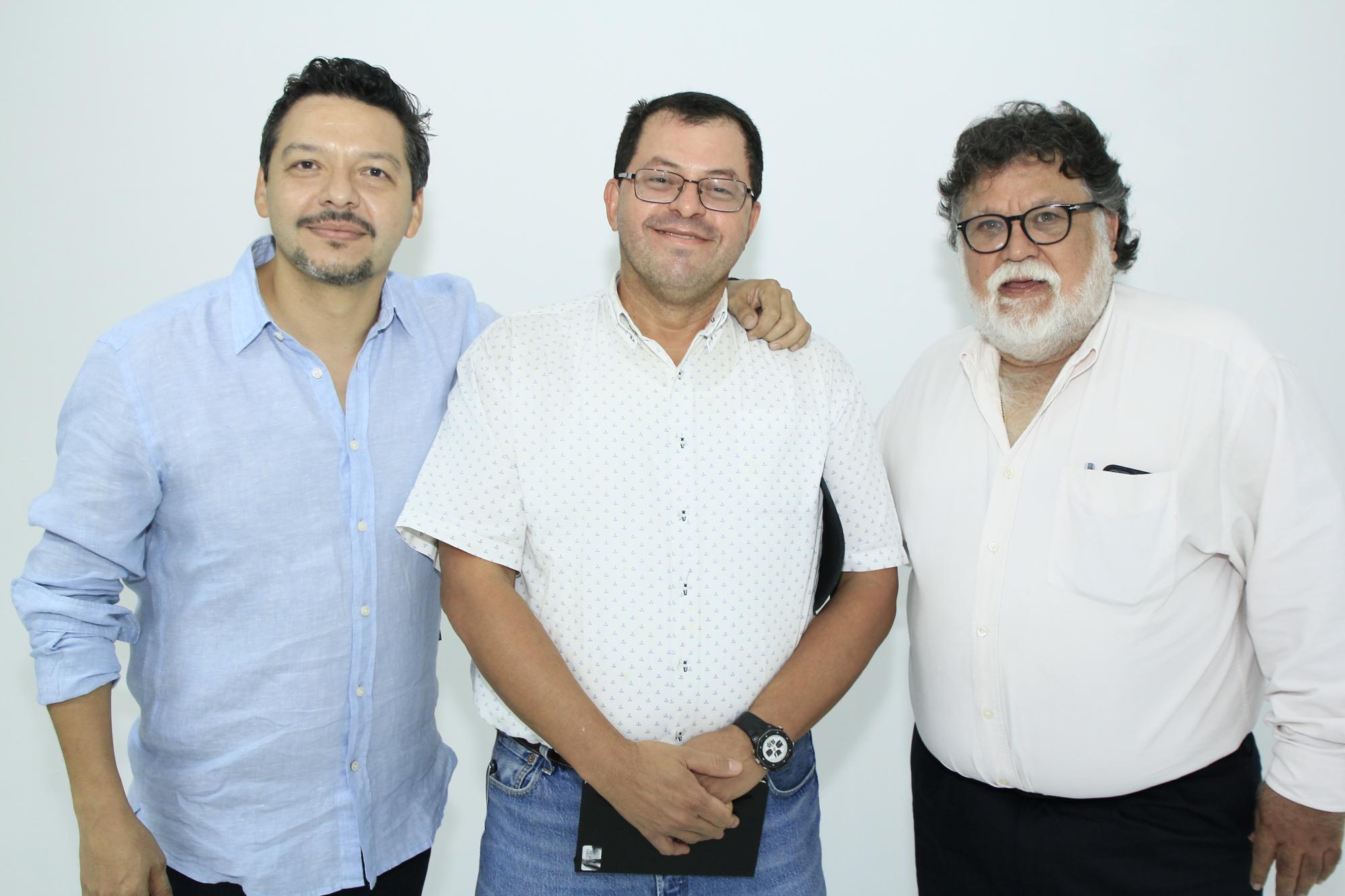 $!Adrián López Ortiz, José Alfredo Beltrán y Enrique Murillo Rogers.