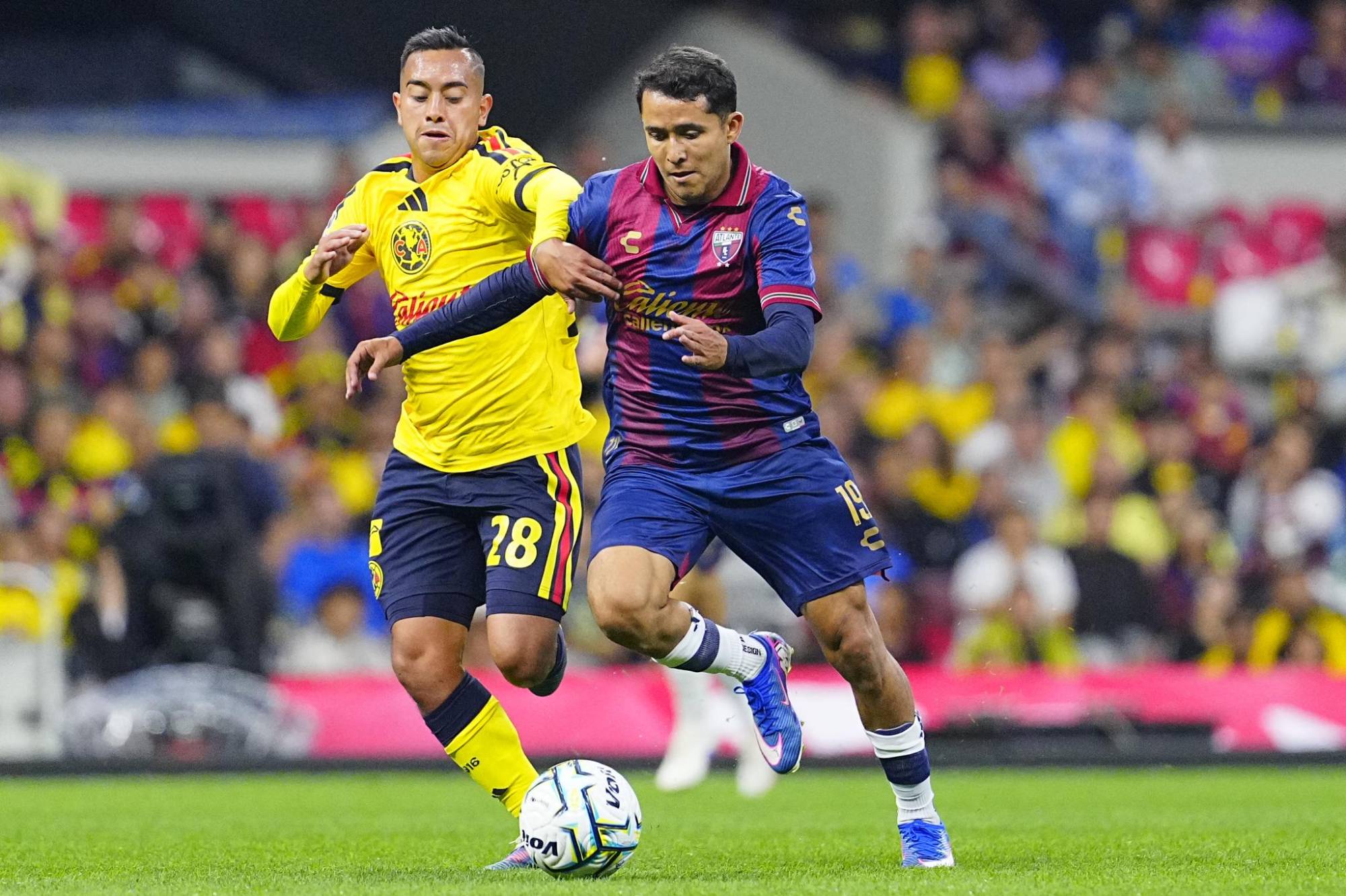$!Atlante rescata empate ante América en su regreso al Estadio Azteca